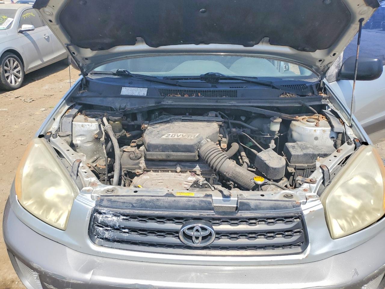2002 Toyota Rav4 Base Silver vin: JTEGH20V120051245