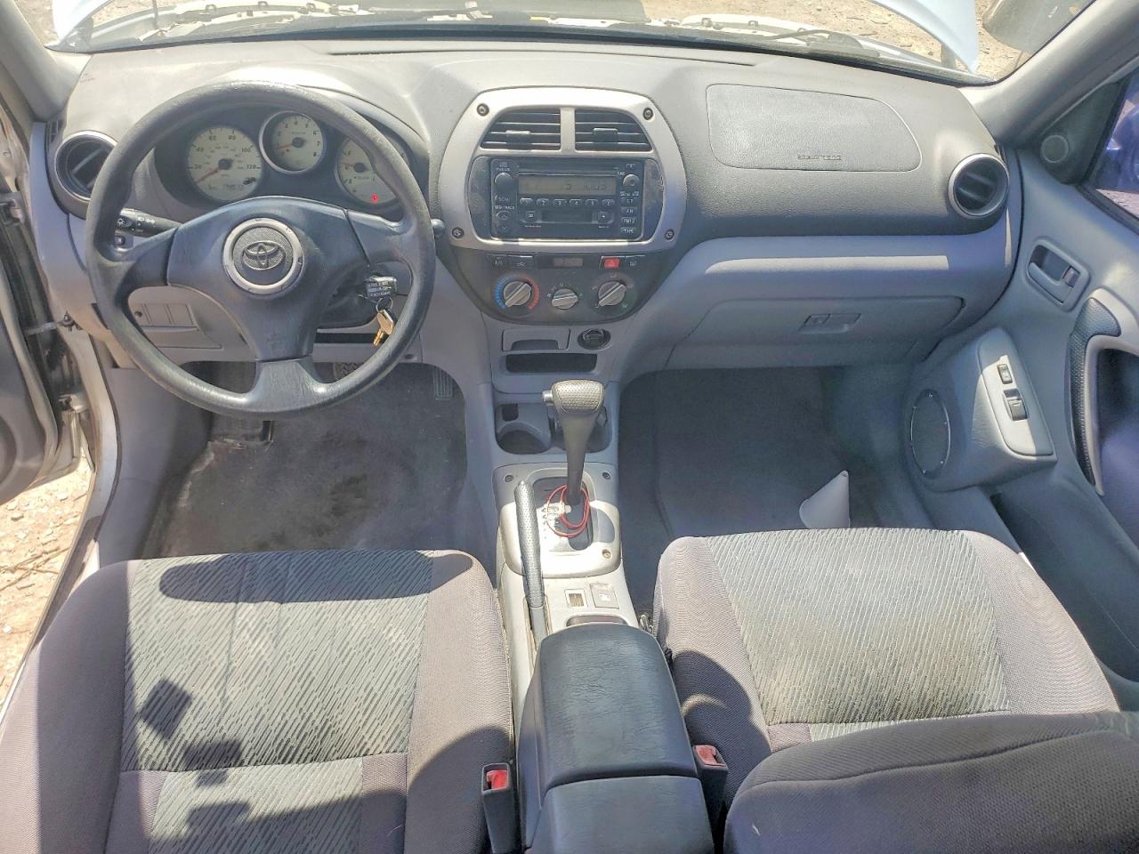 2002 Toyota Rav4 Base Silver vin: JTEGH20V120051245
