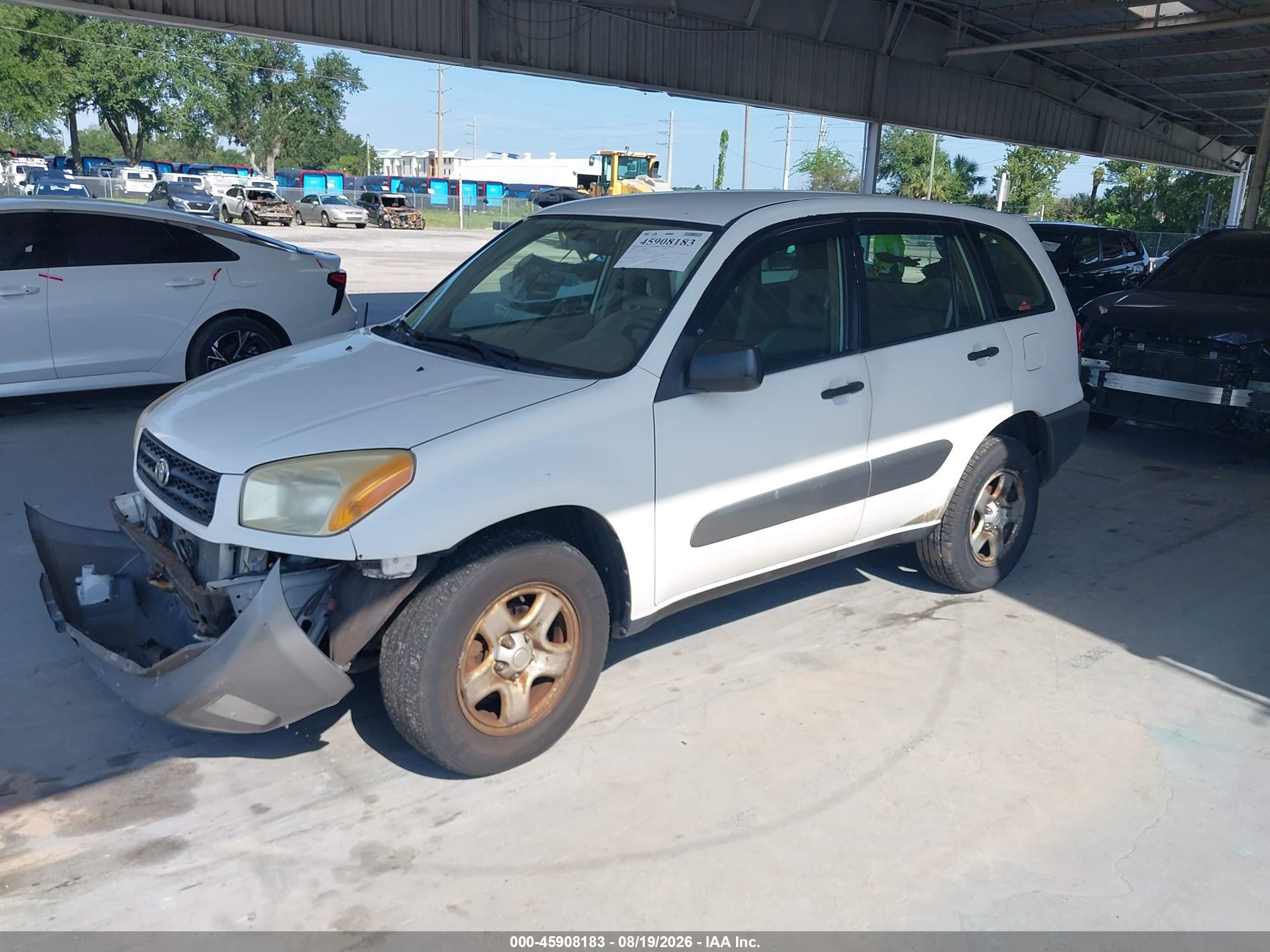 2003 Toyota Rav4   Beige vin: JTEGH20V130094128