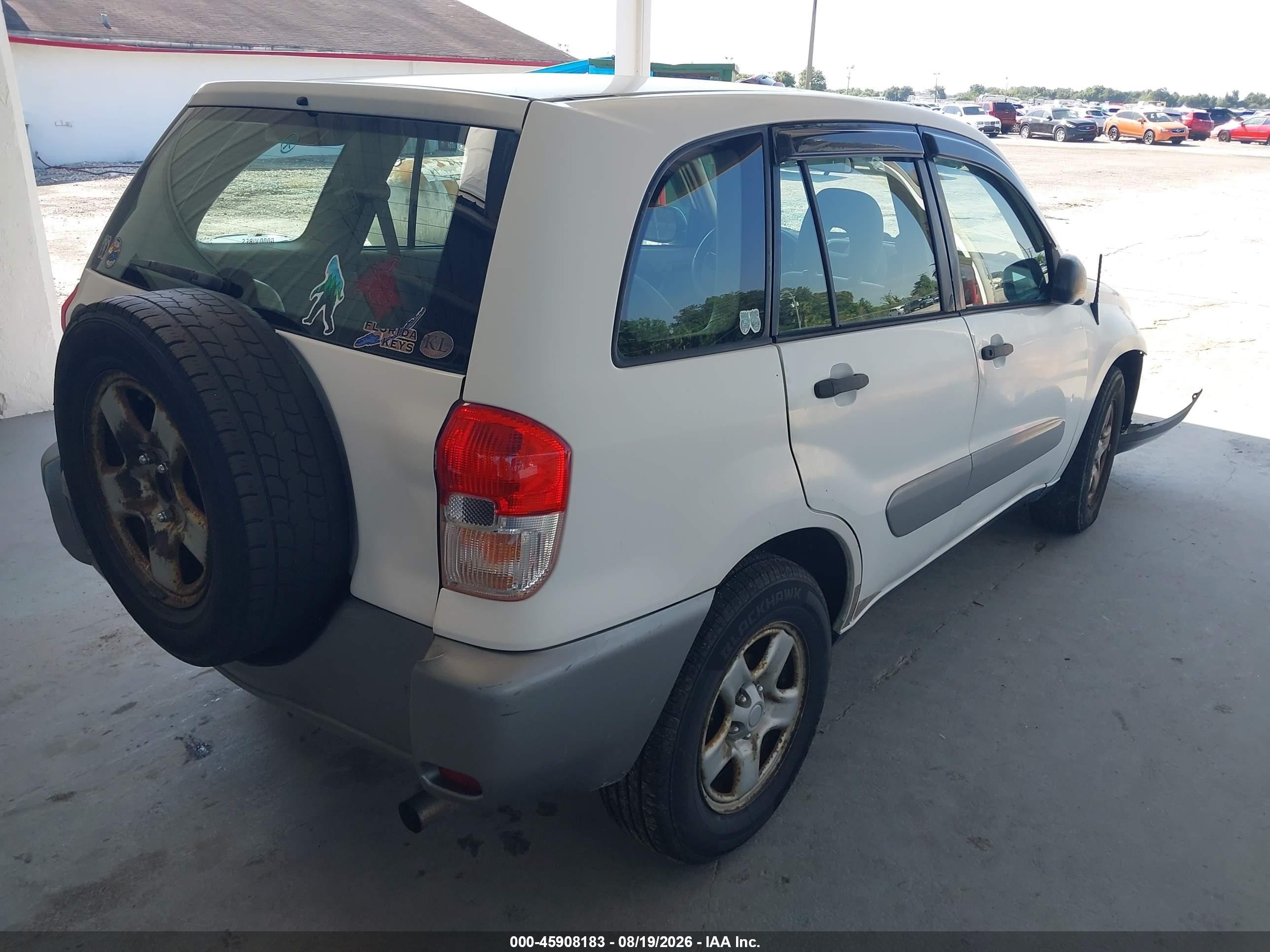 2003 Toyota Rav4   Beige vin: JTEGH20V130094128