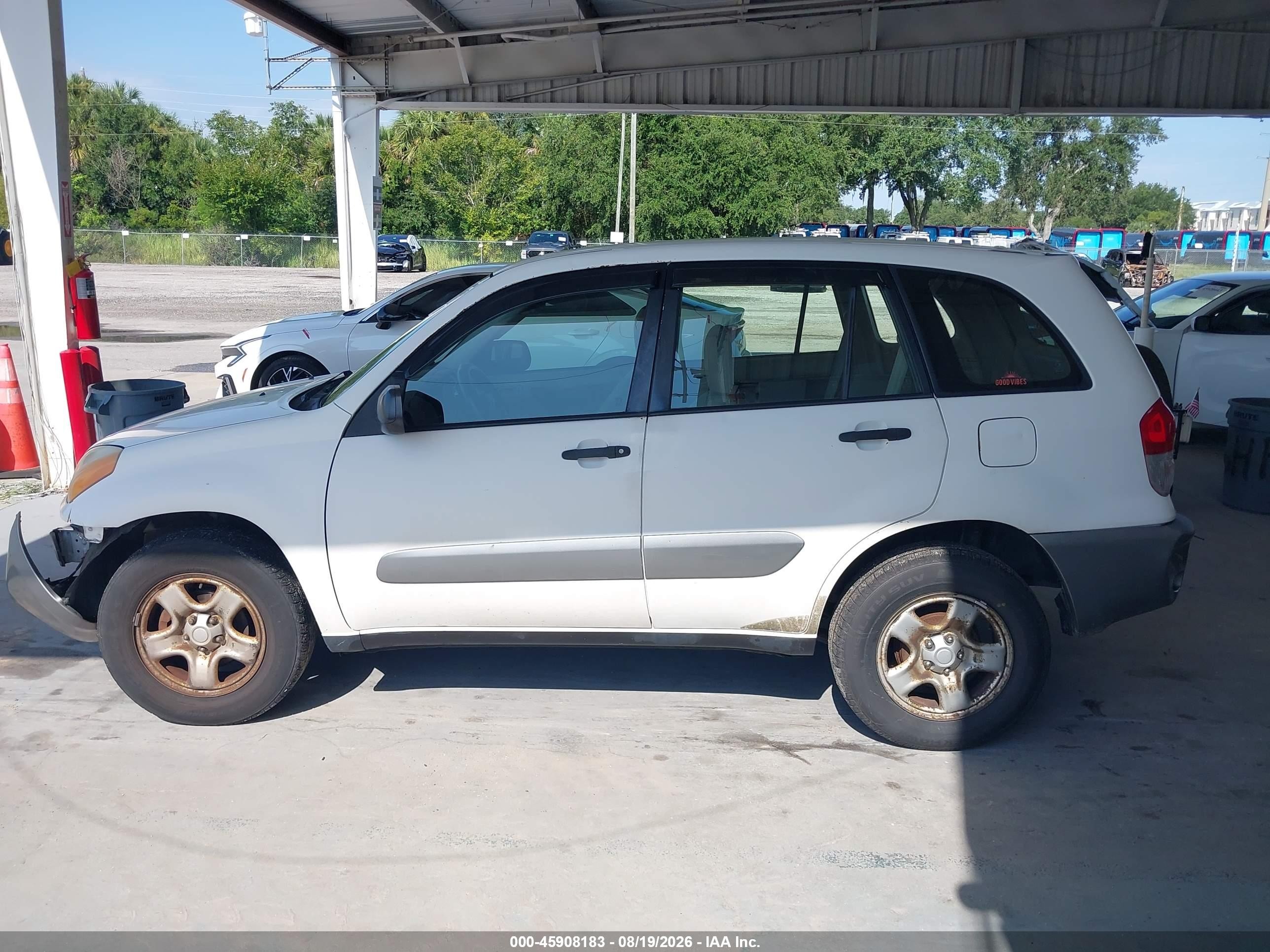 2003 Toyota Rav4   Beige vin: JTEGH20V130094128