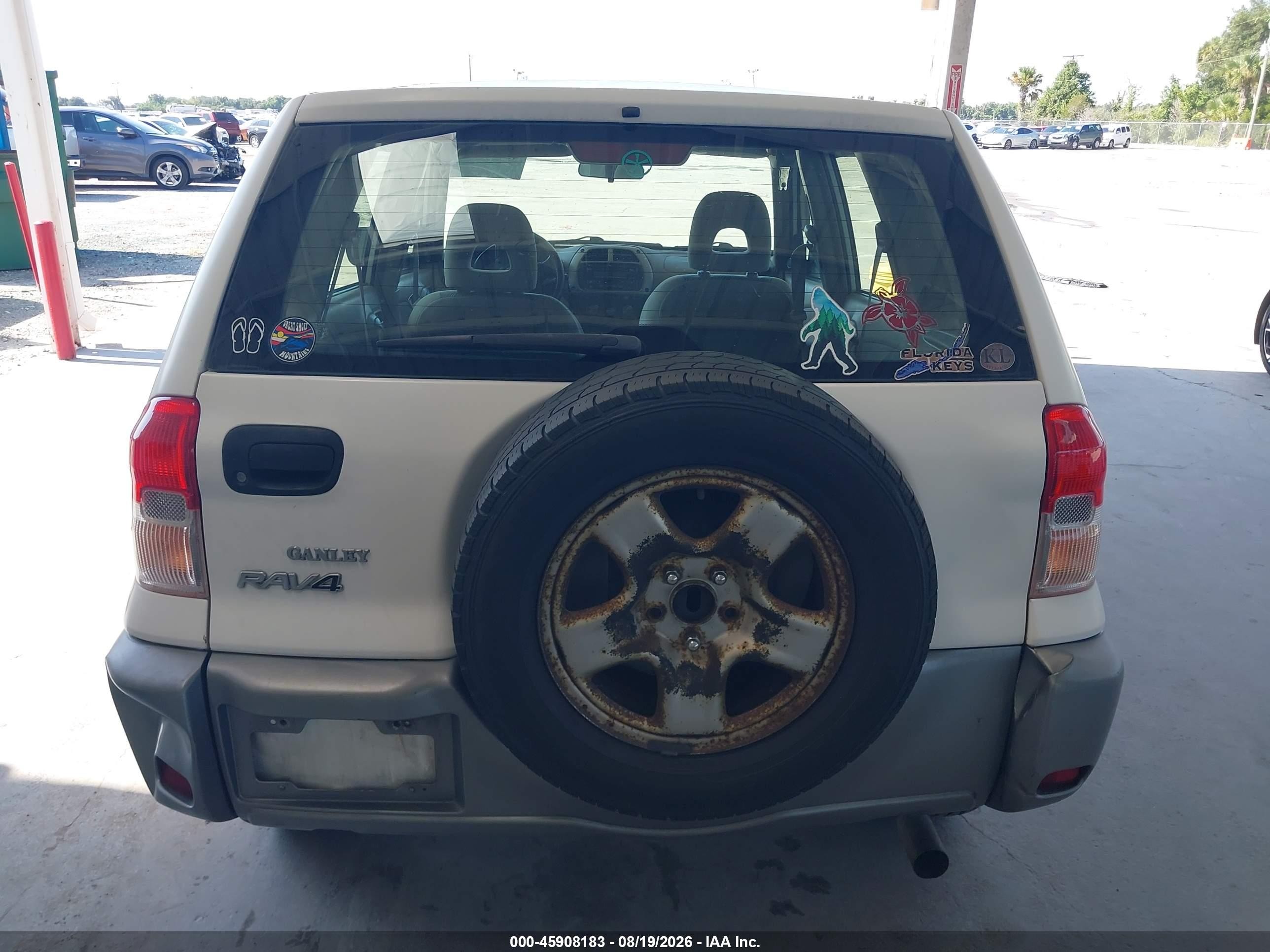 2003 Toyota Rav4   Beige vin: JTEGH20V130094128