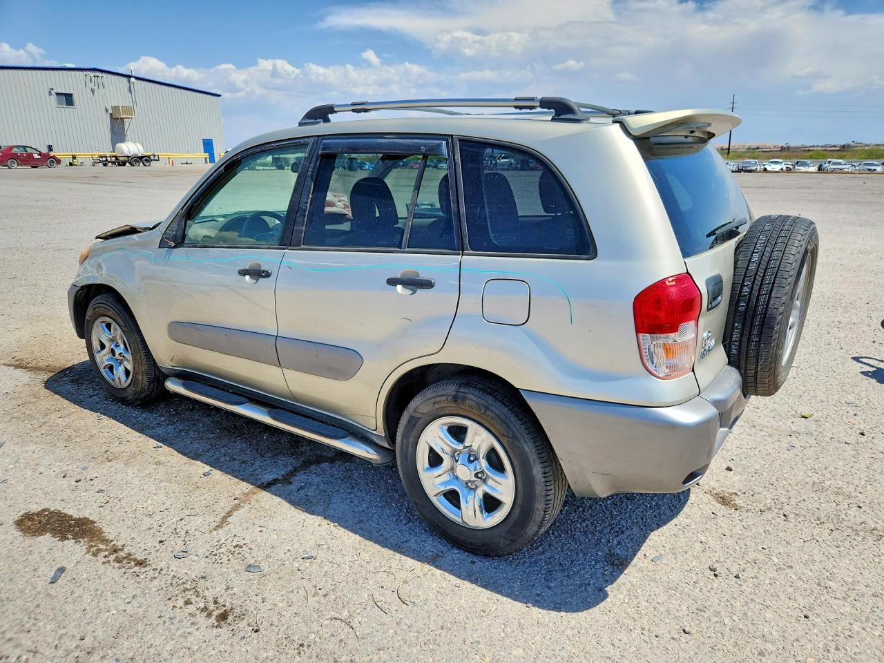 2003 Toyota Rav4 Base Silver vin: JTEGH20V130109338