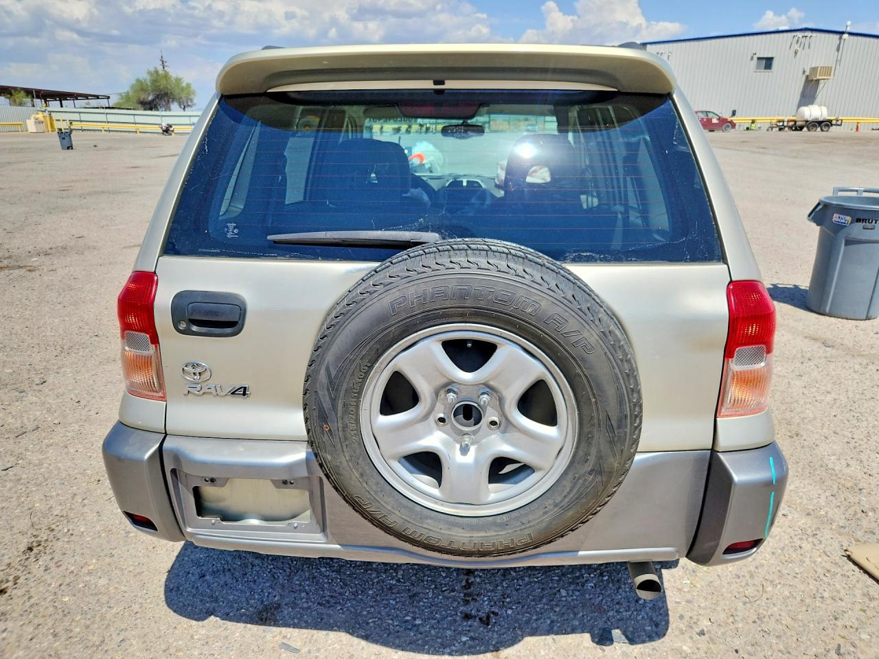 2003 Toyota Rav4 Base Silver vin: JTEGH20V130109338