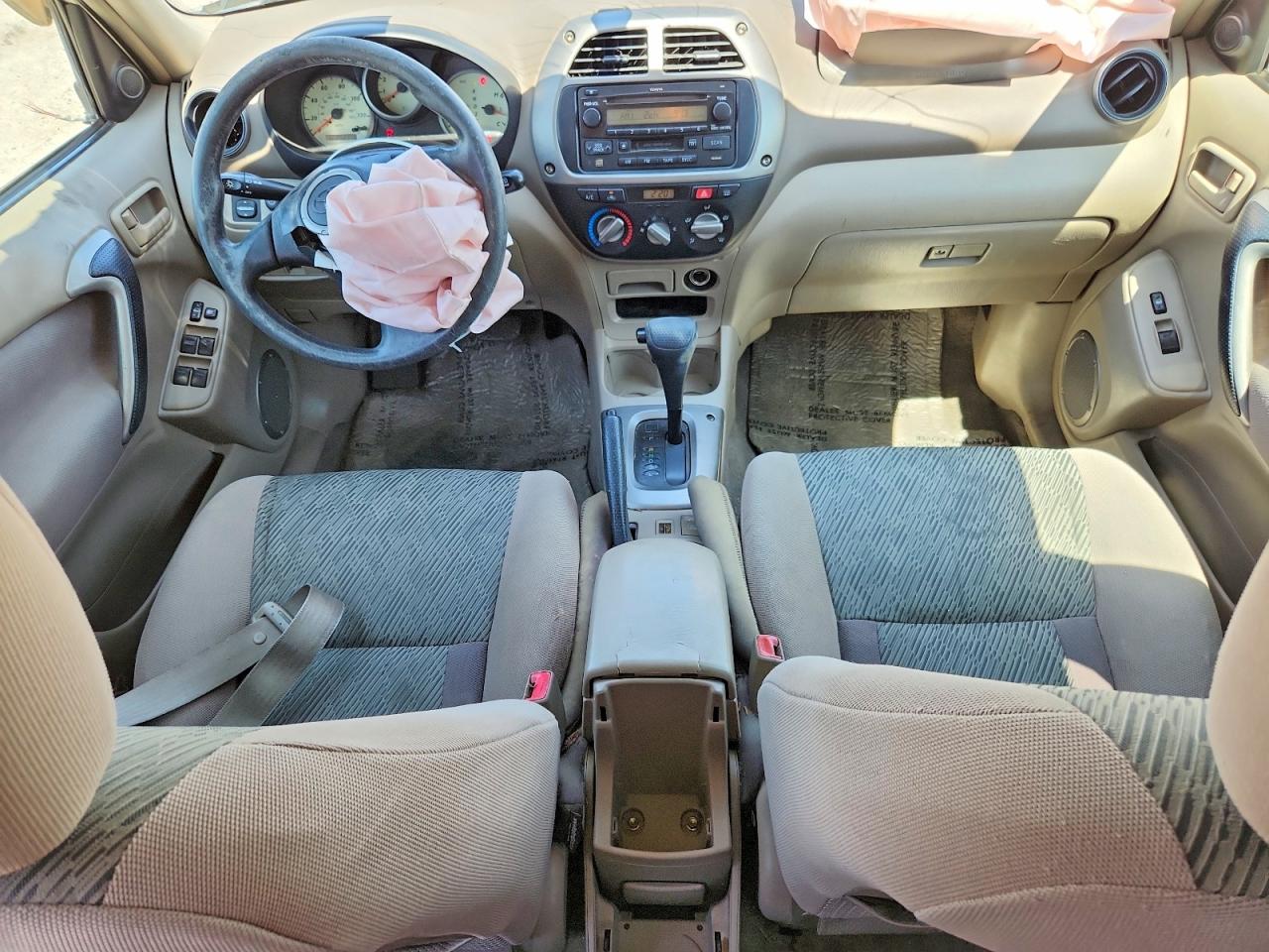 2003 Toyota Rav4 Base Silver vin: JTEGH20V130109338