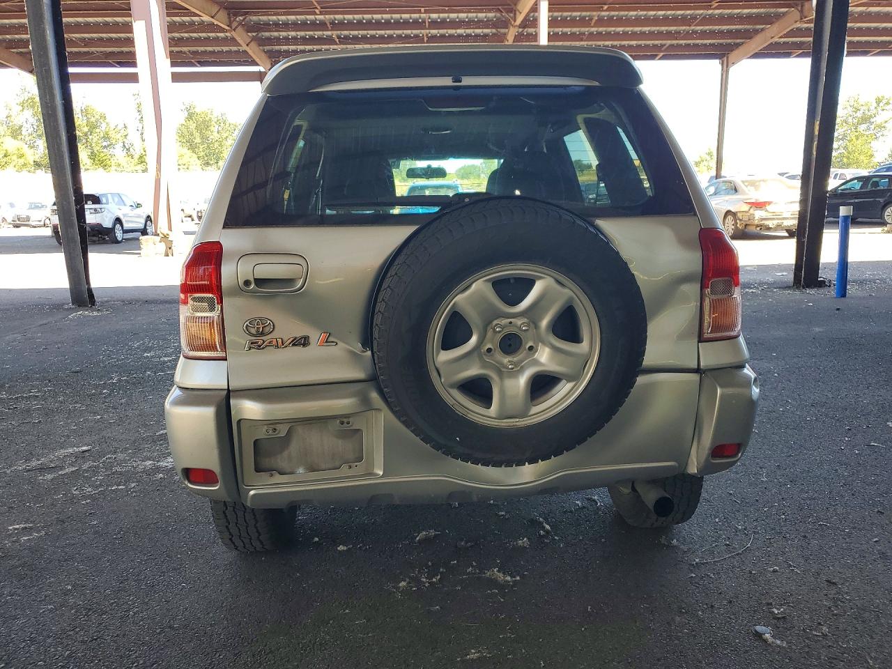 2003 Toyota Rav4 Base Серебряный vin: JTEGH20V130110232