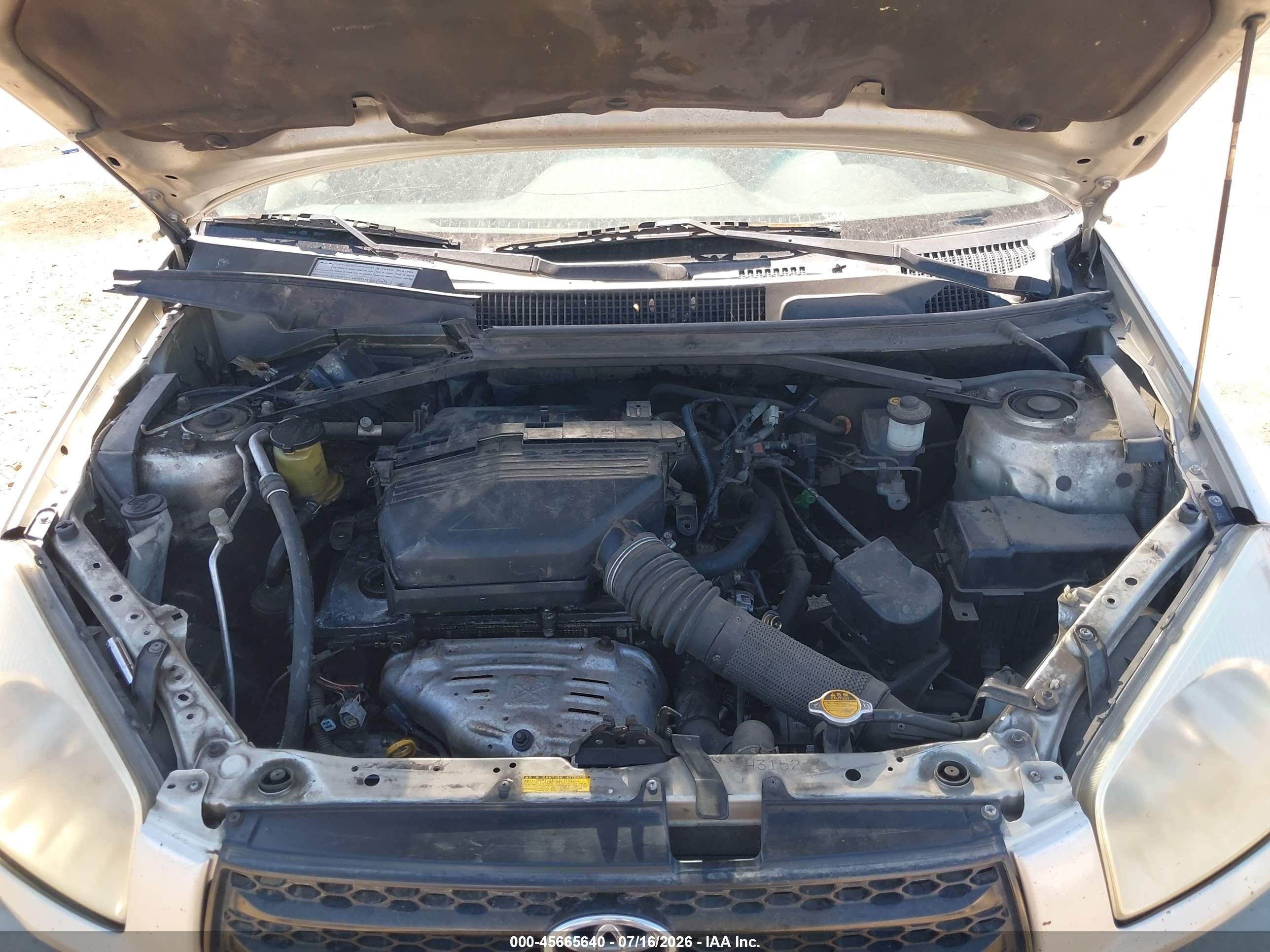 2003 Toyota Rav4   Gold vin: JTEGH20V130111932
