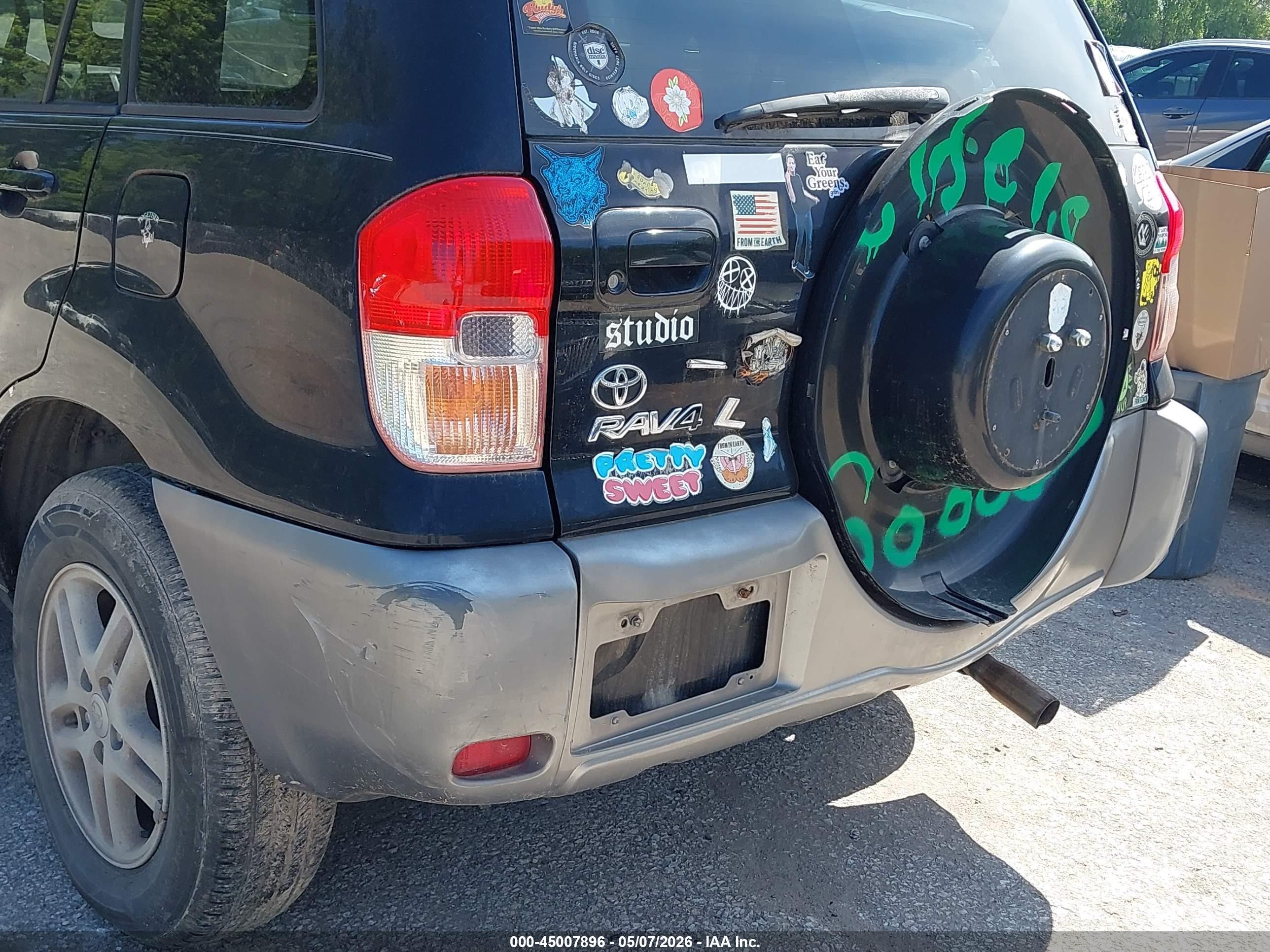 2001 Toyota Rav4   Black vin: JTEGH20V210003574
