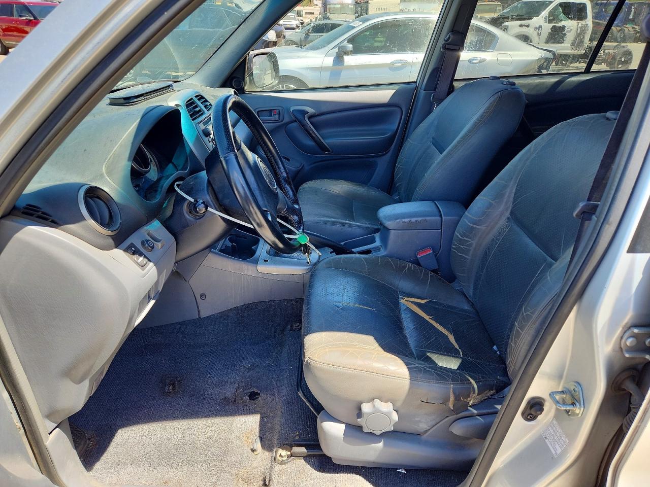 2001 Toyota Rav4 Base Silver vin: JTEGH20V210007270