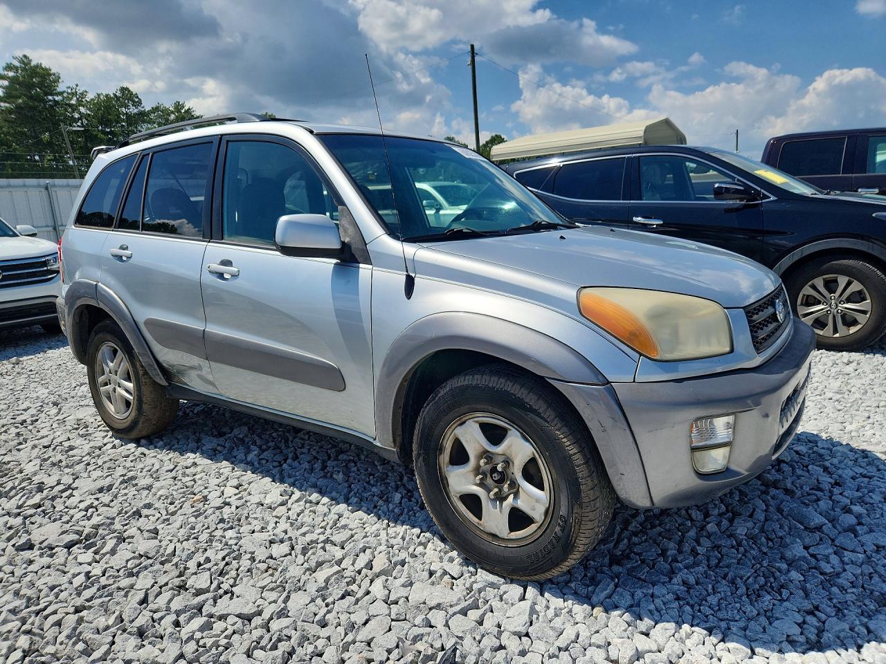 2001 Toyota Rav4 Base Silver vin: JTEGH20V210022898