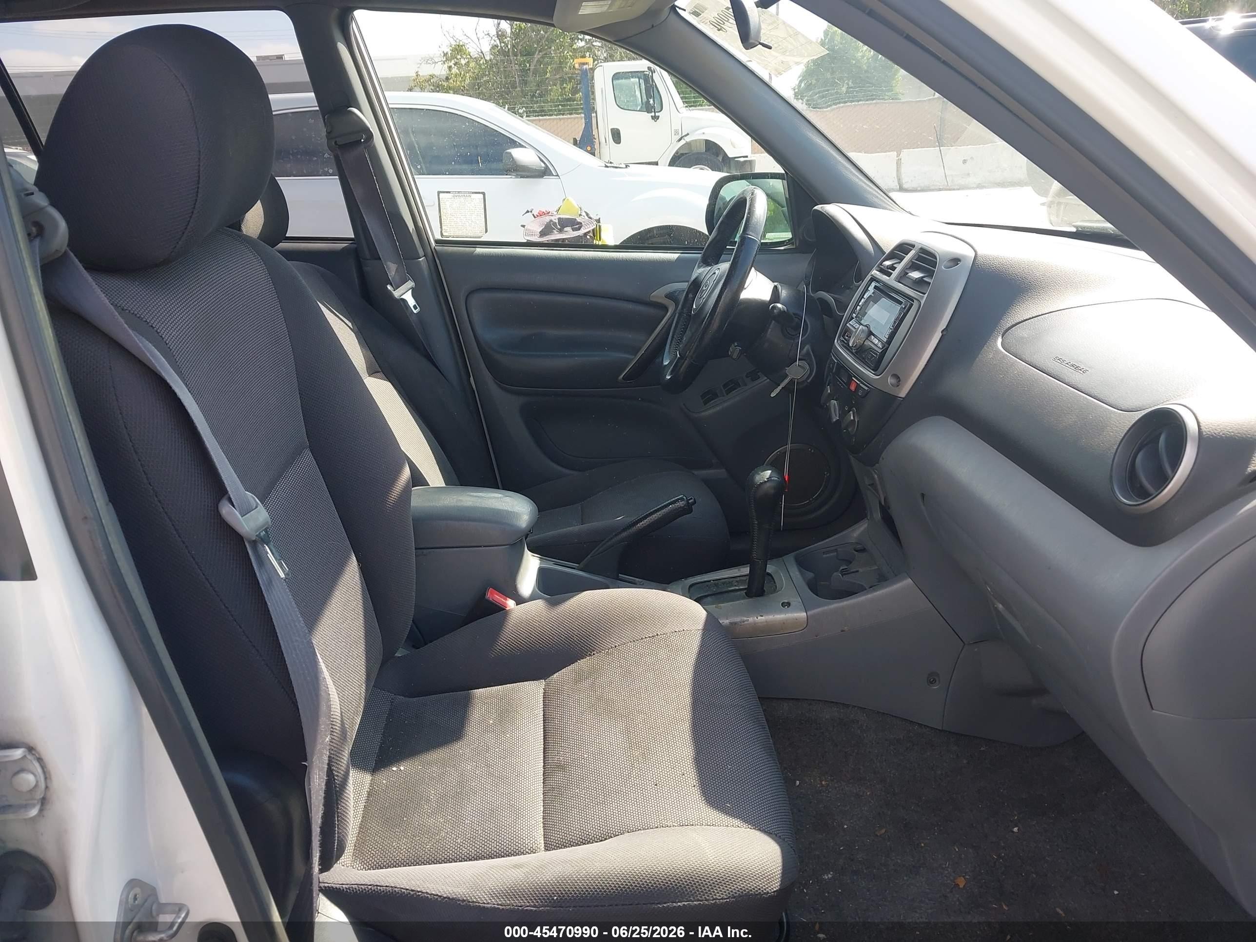 2001 Toyota Rav4 White vin: JTEGH20V210030841