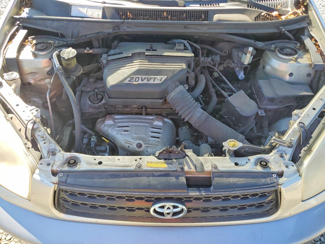 2002 Toyota Rav4 Base Silver vin: JTEGH20V220062304