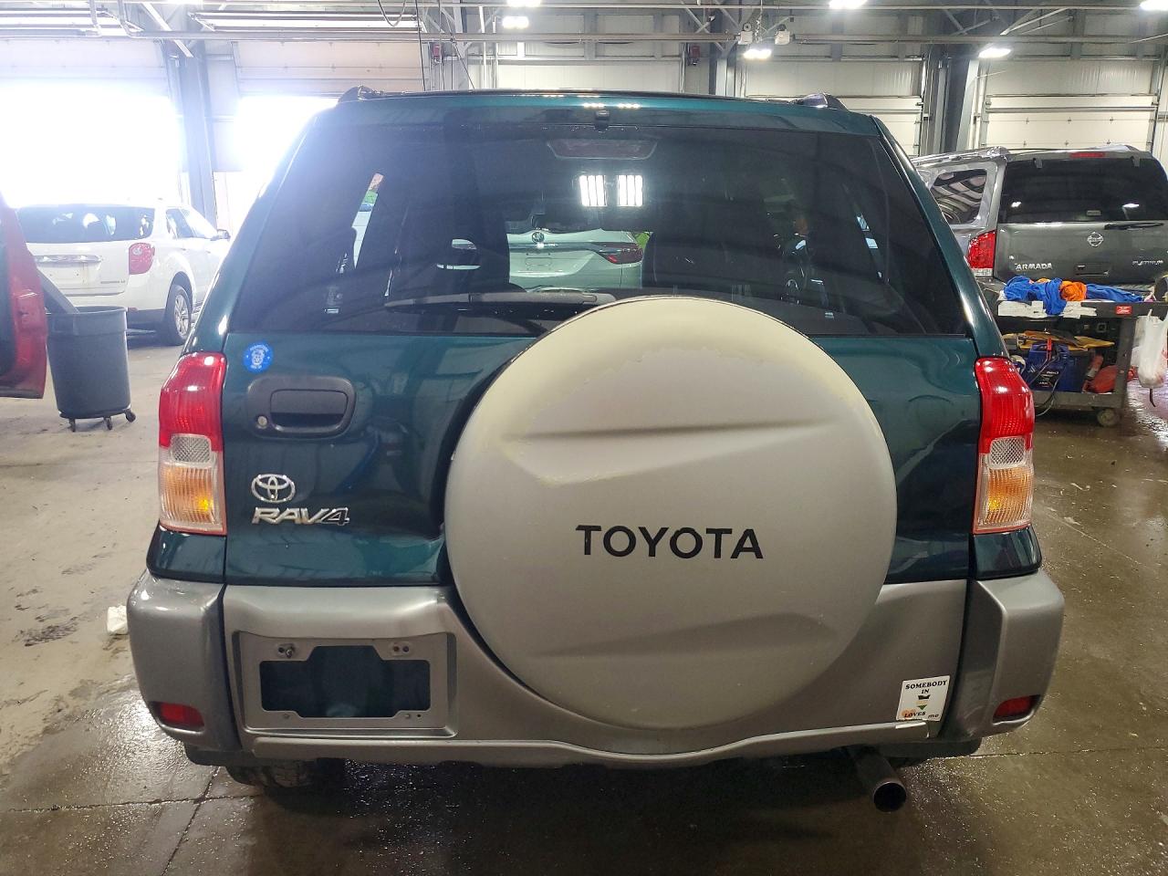 2002 Toyota Rav4 Base Green vin: JTEGH20V220065820
