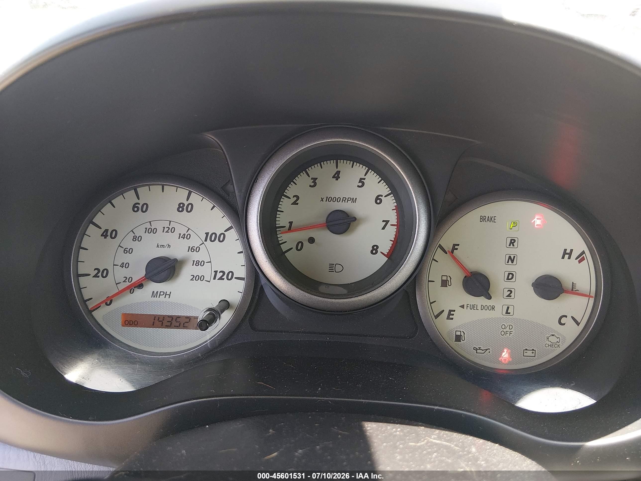 2003 Toyota Rav4   White vin: JTEGH20V230086703