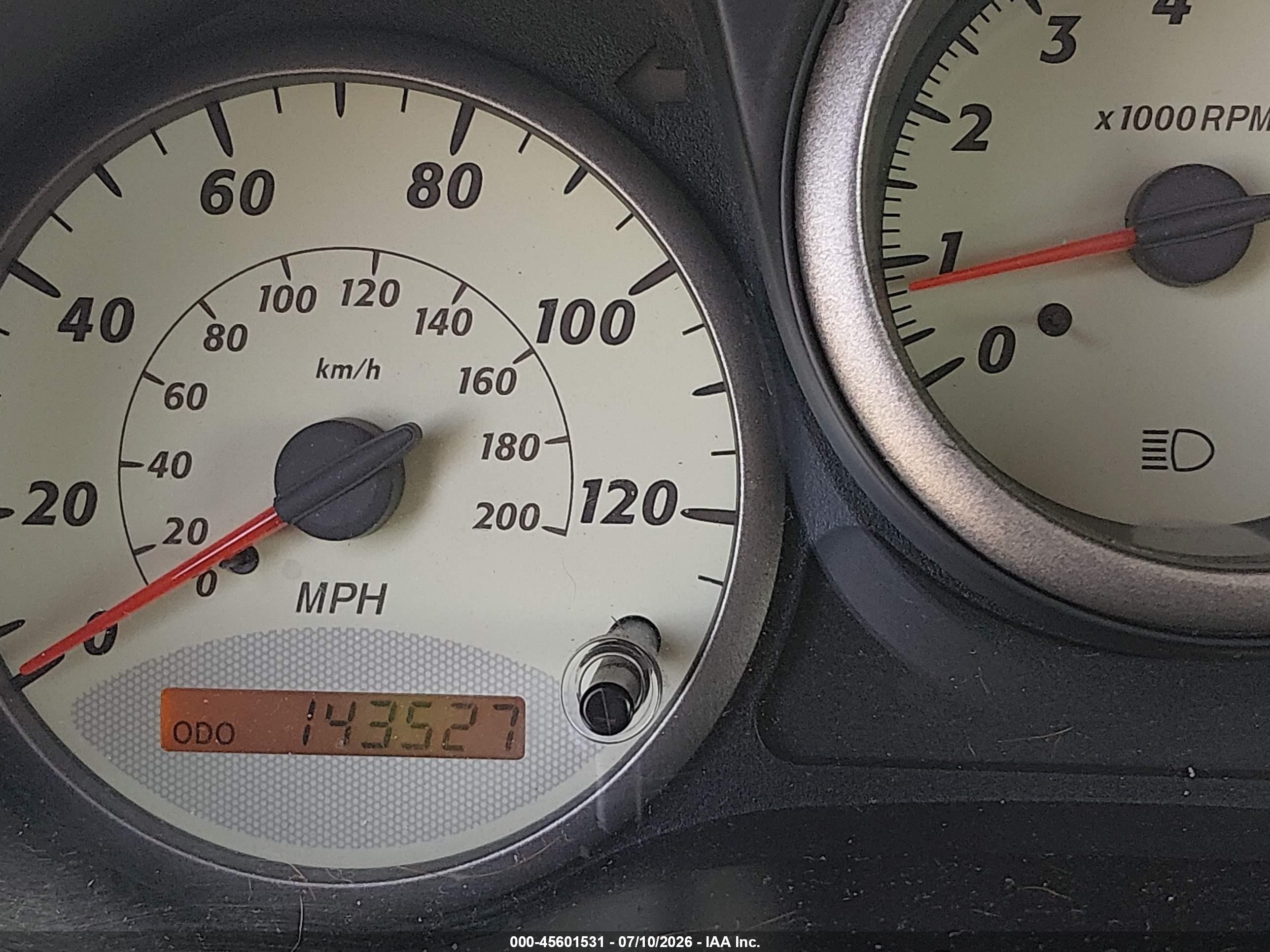 2003 Toyota Rav4   White vin: JTEGH20V230086703