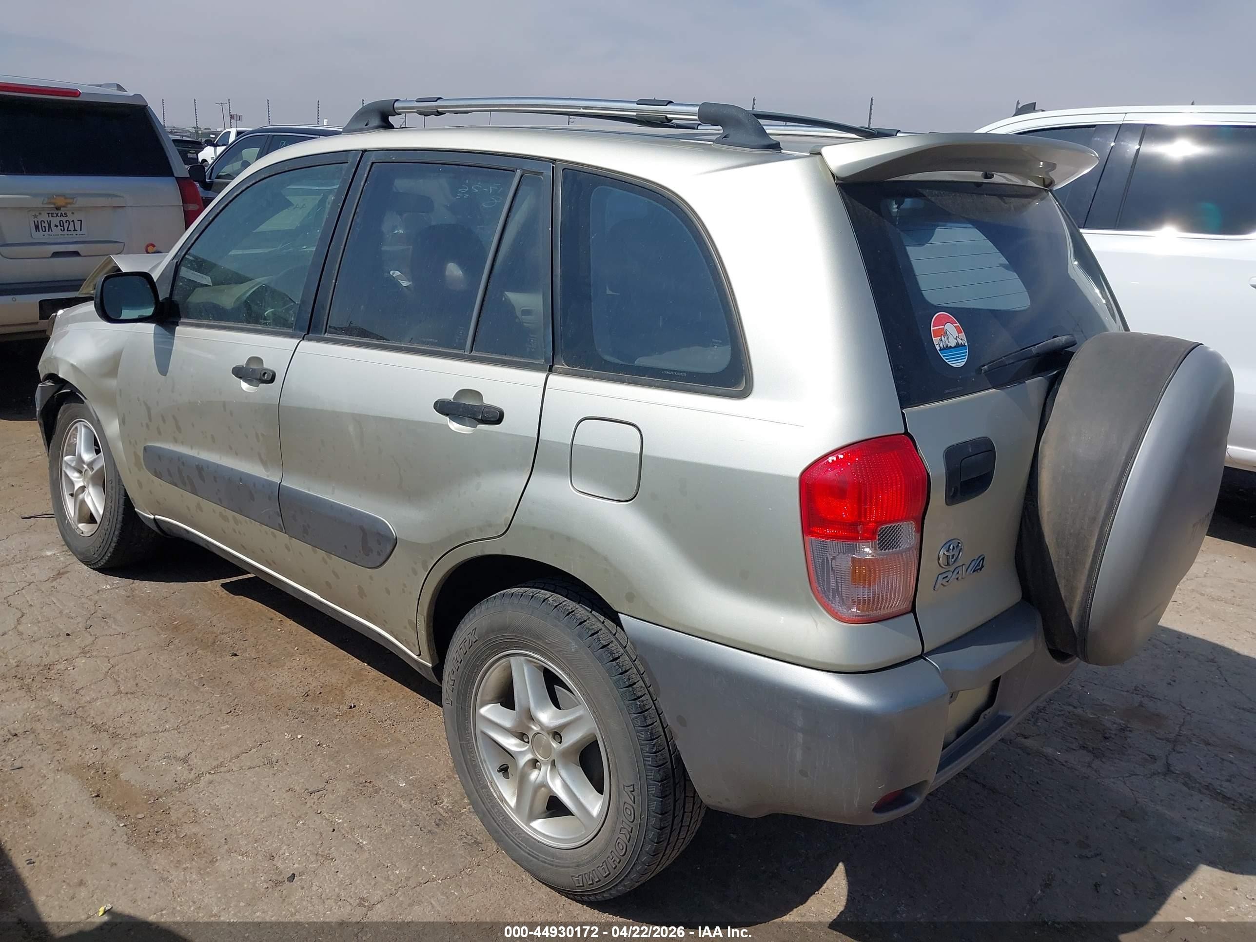 2003 Toyota Rav4   Champagne vin: JTEGH20V230109283