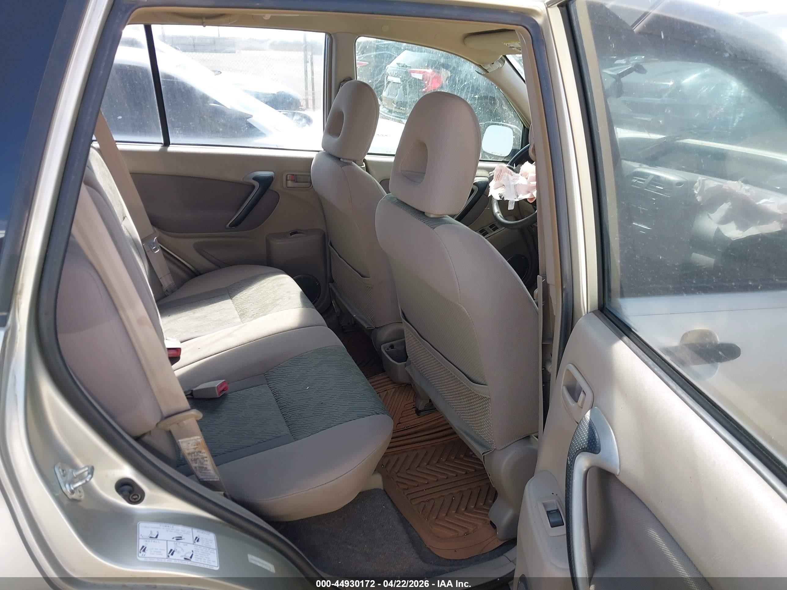 2003 Toyota Rav4   Champagne vin: JTEGH20V230109283