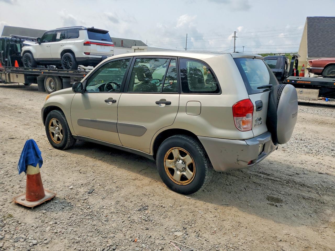 2003 Toyota Rav4 Base Кремовый vin: JTEGH20V230114077