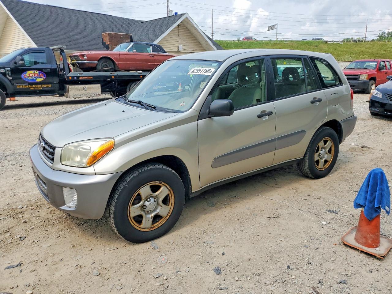 2003 Toyota Rav4 Base Cream vin: JTEGH20V230114077