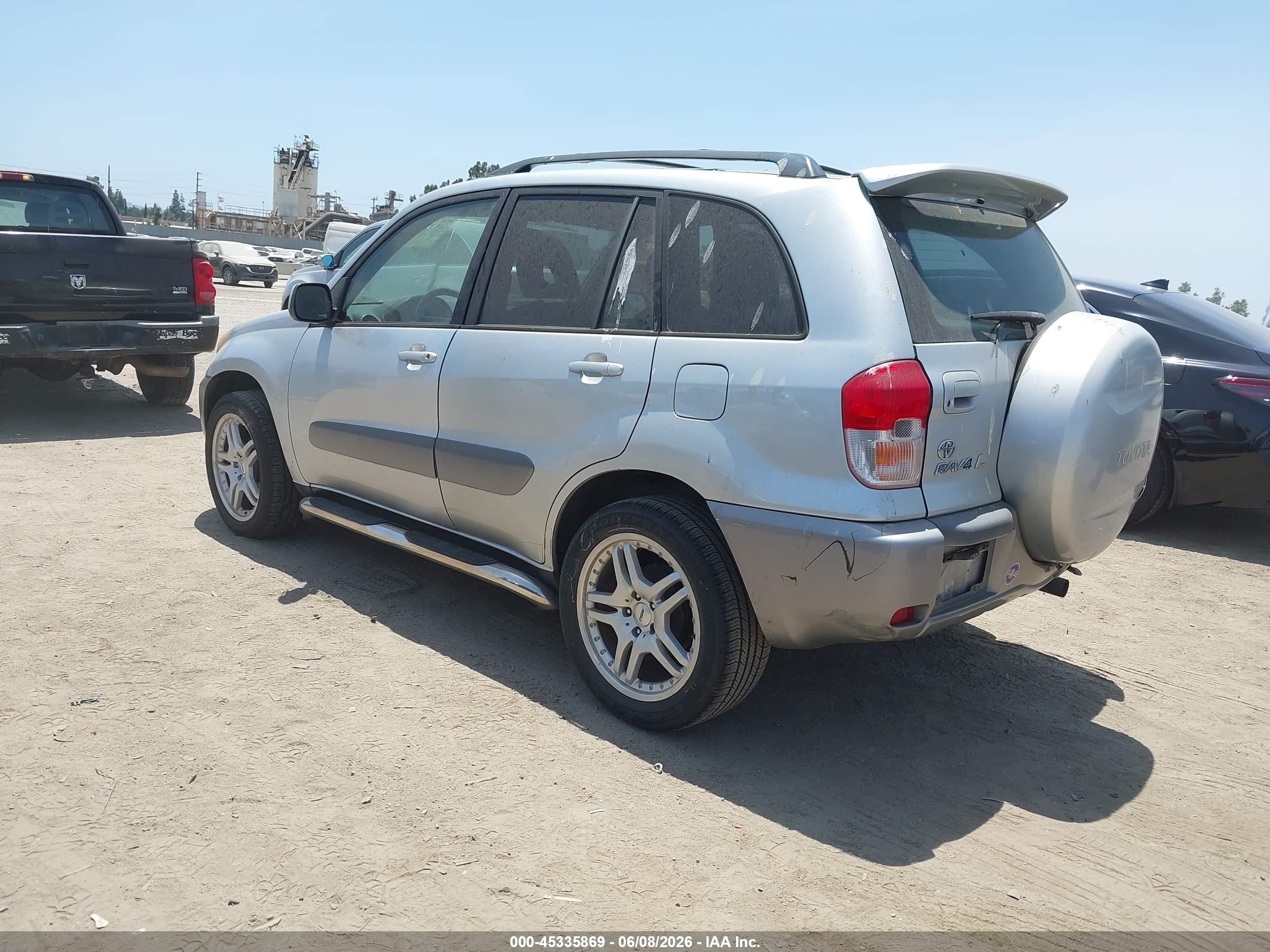 2001 Toyota Rav4   Silver vin: JTEGH20V310041122