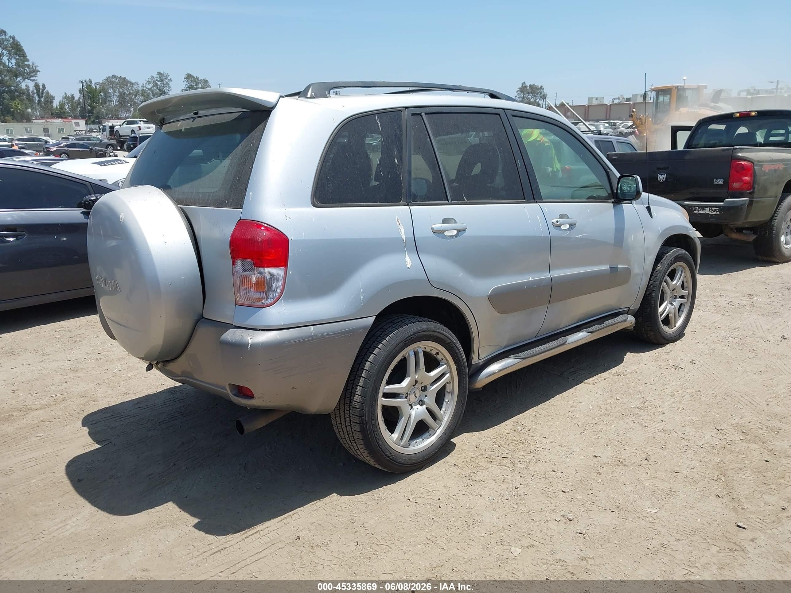2001 Toyota Rav4   Silver vin: JTEGH20V310041122