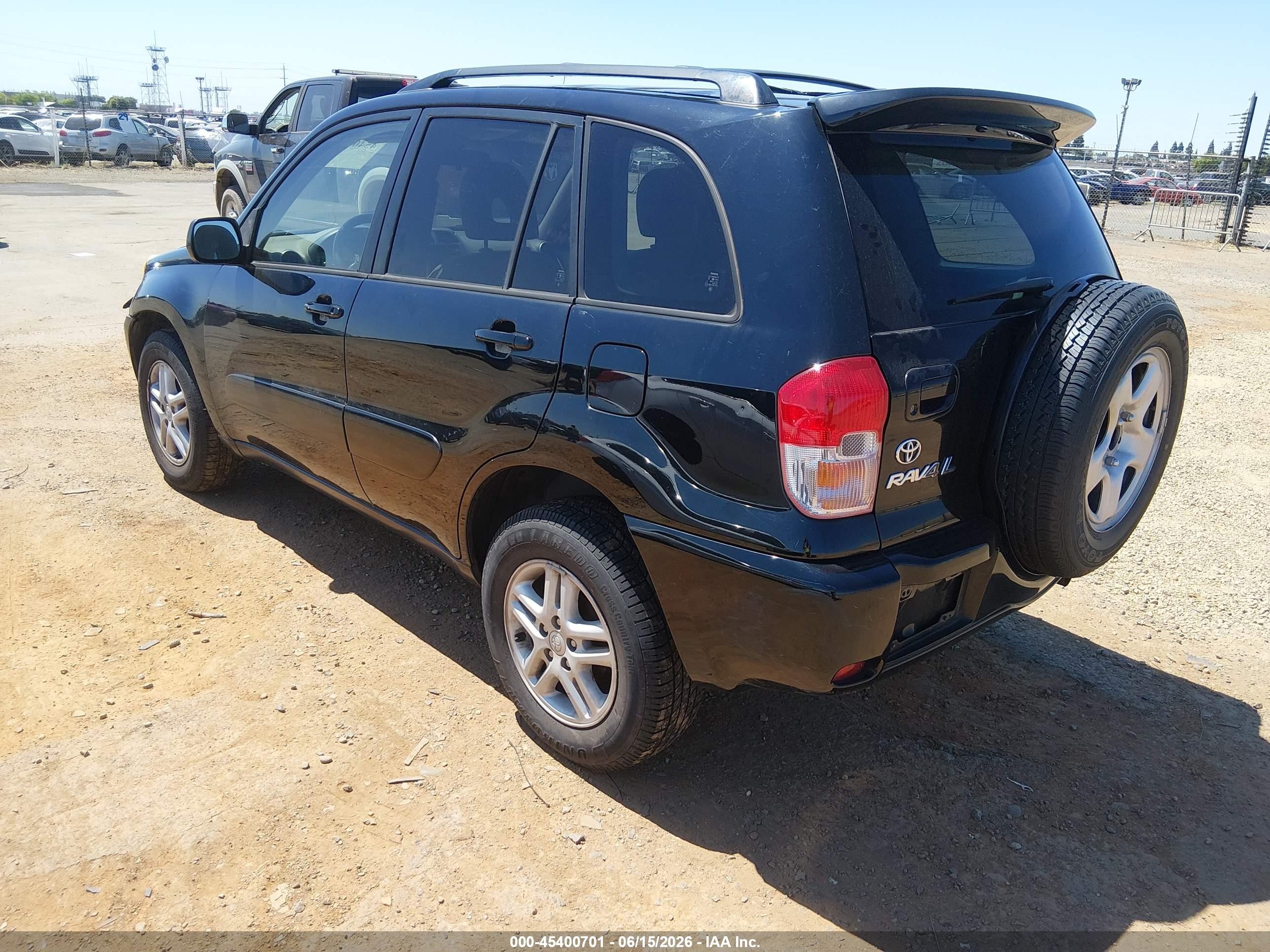 2002 Toyota Rav4 Black vin: JTEGH20V320041896