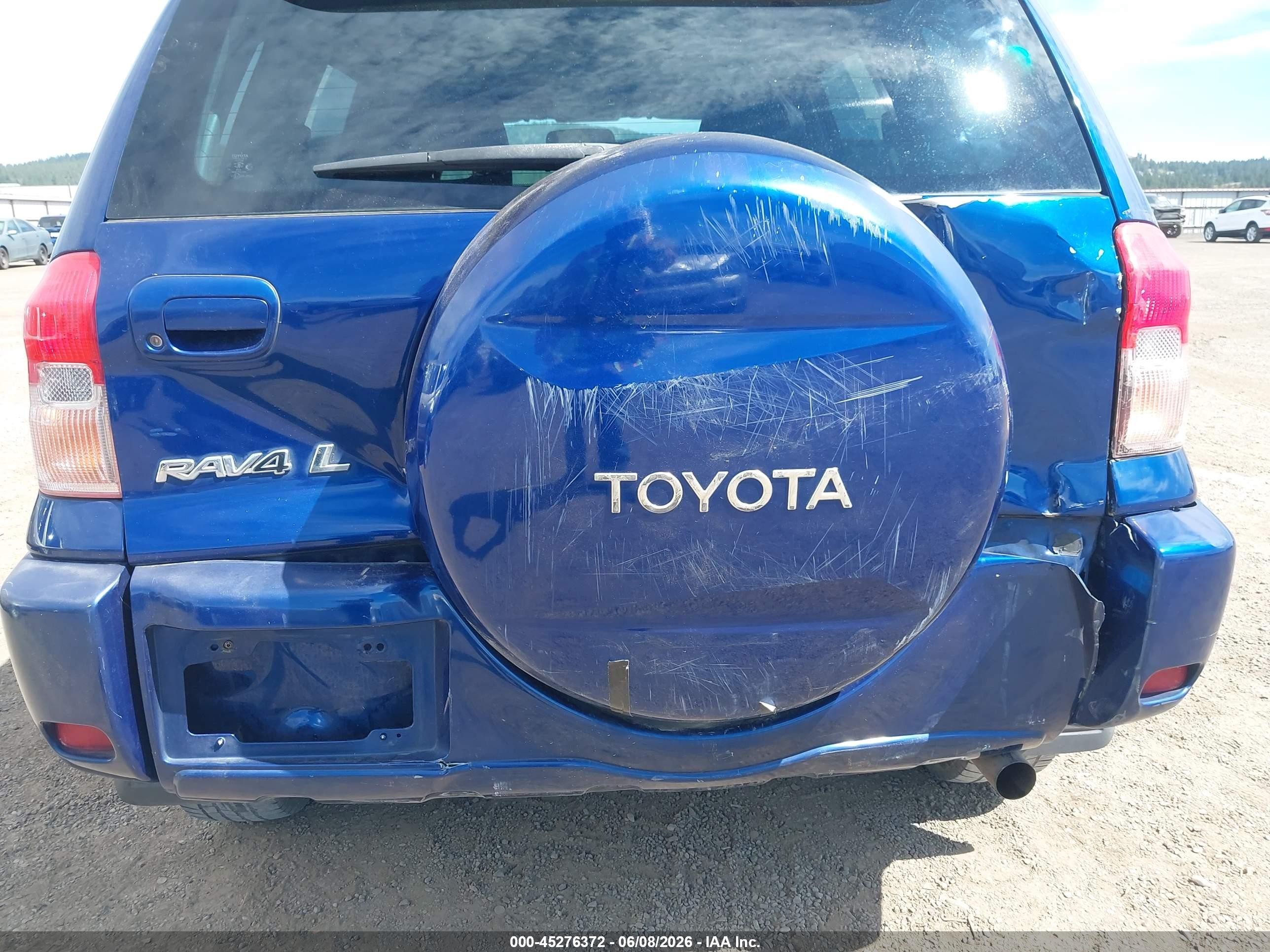 2002 Toyota Rav4   Blue vin: JTEGH20V320047522