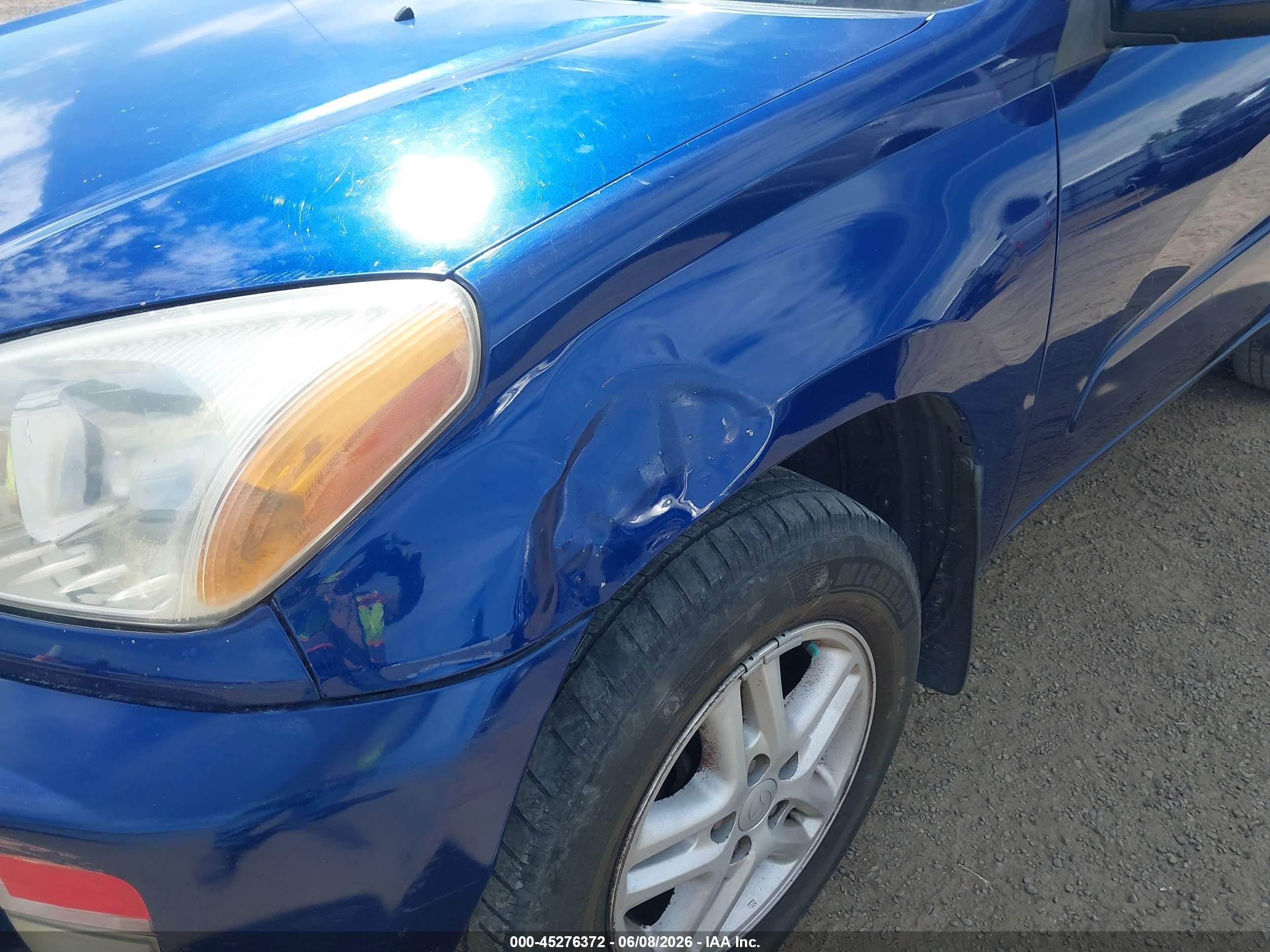 2002 Toyota Rav4   Blue vin: JTEGH20V320047522