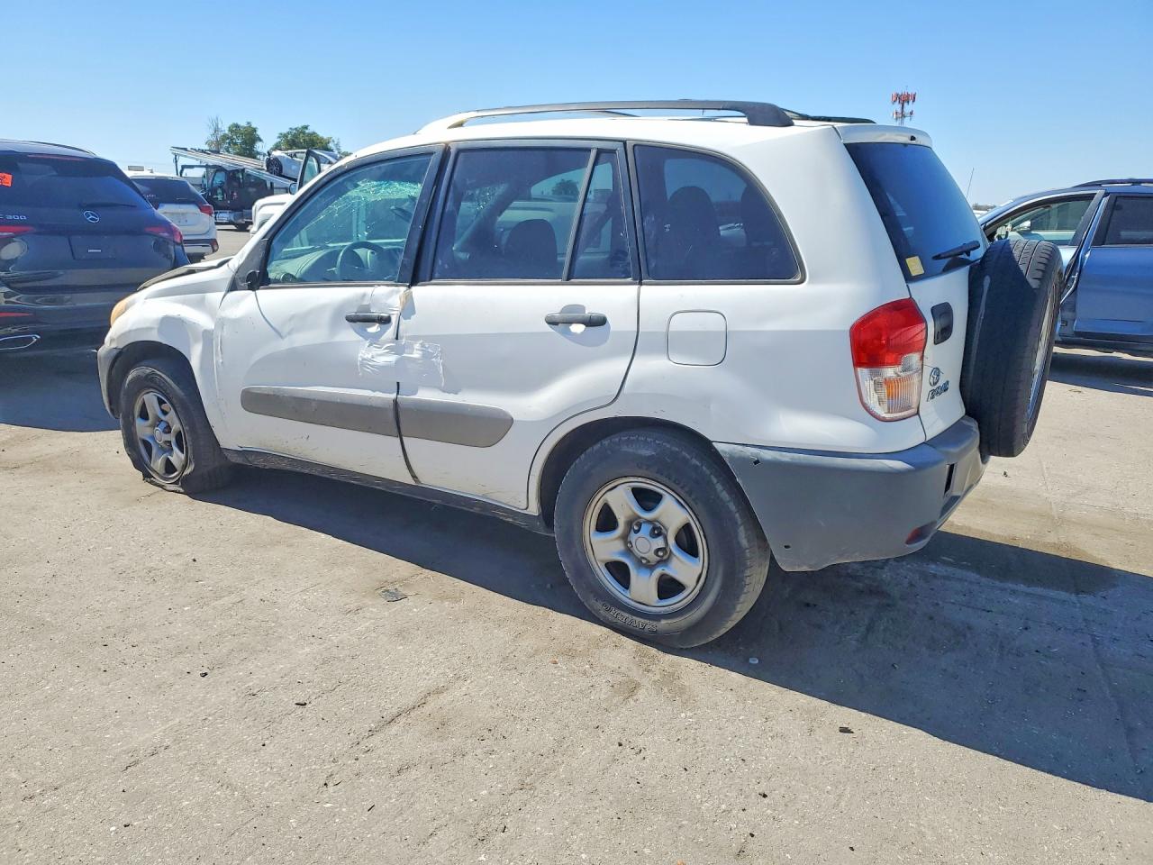 2002 Toyota Rav4 Base Белый vin: JTEGH20V320079838