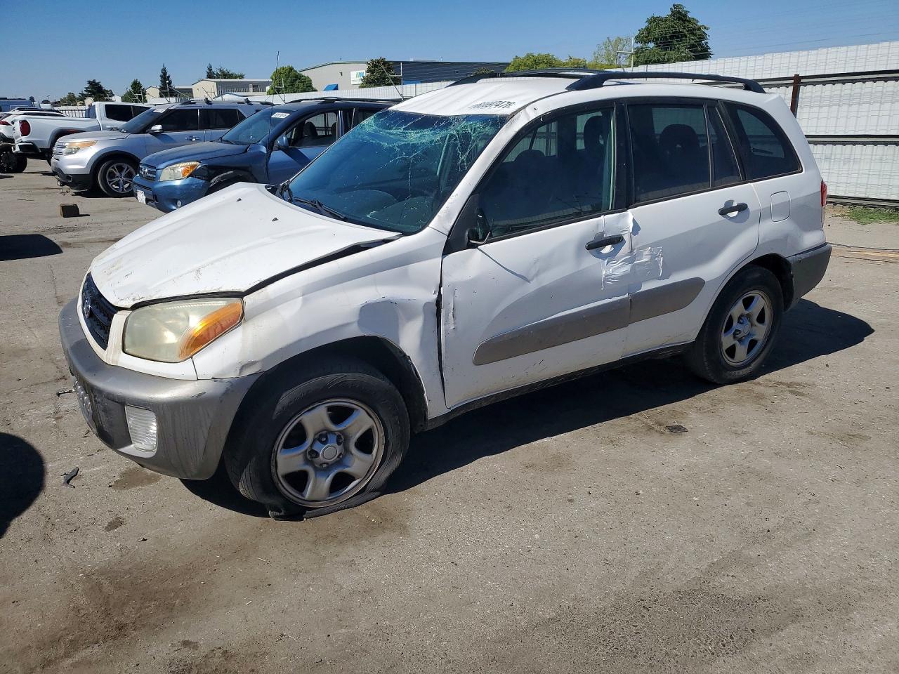 2002 Toyota Rav4 Base Белый vin: JTEGH20V320079838