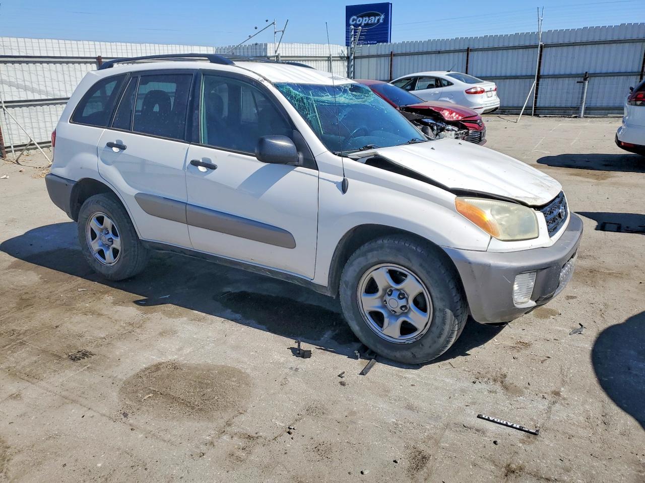 2002 Toyota Rav4 Base Белый vin: JTEGH20V320079838