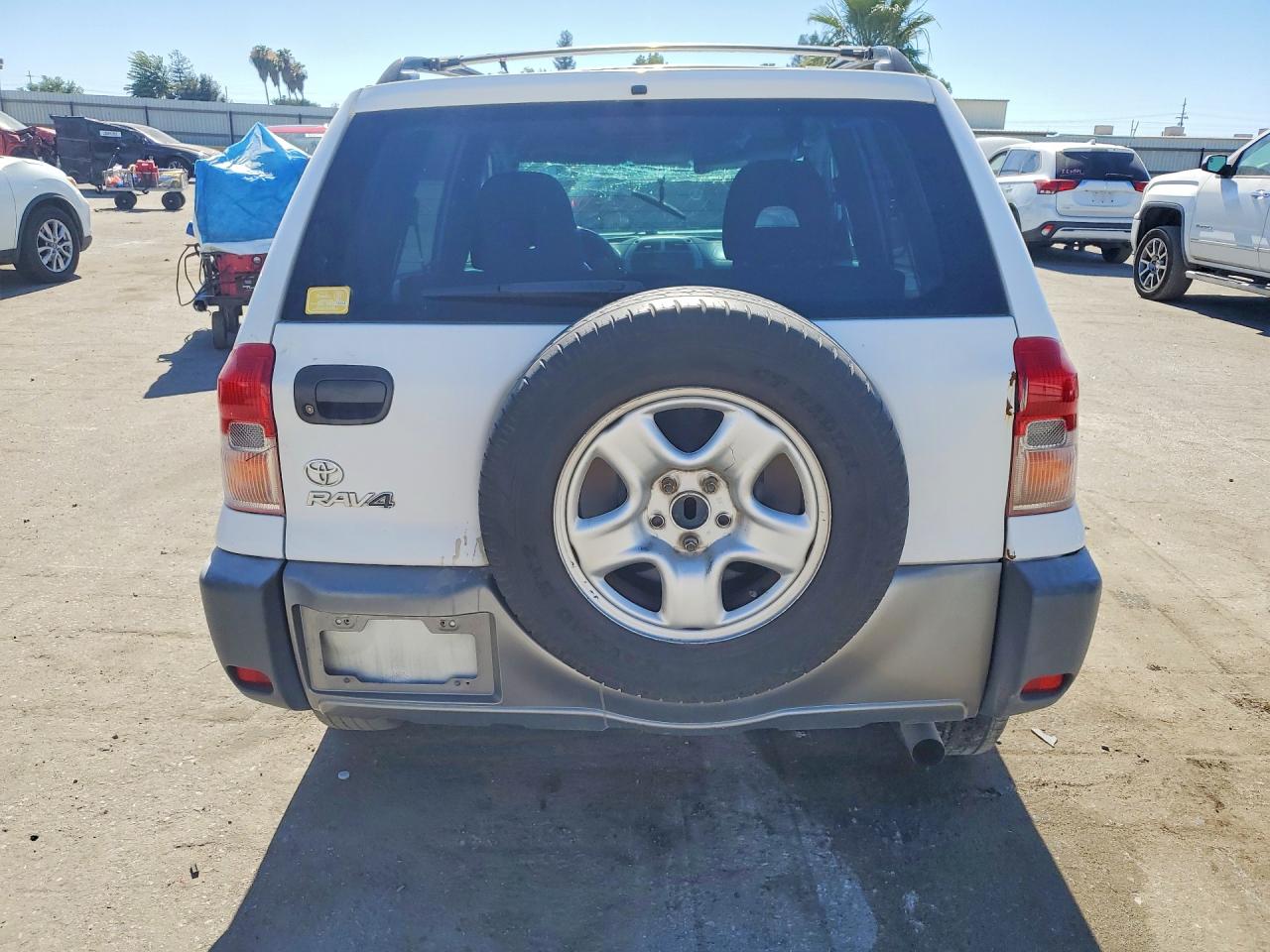 2002 Toyota Rav4 Base Белый vin: JTEGH20V320079838