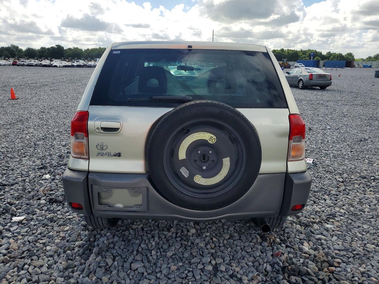2002 Toyota Rav4 Base Beige vin: JTEGH20V326005249