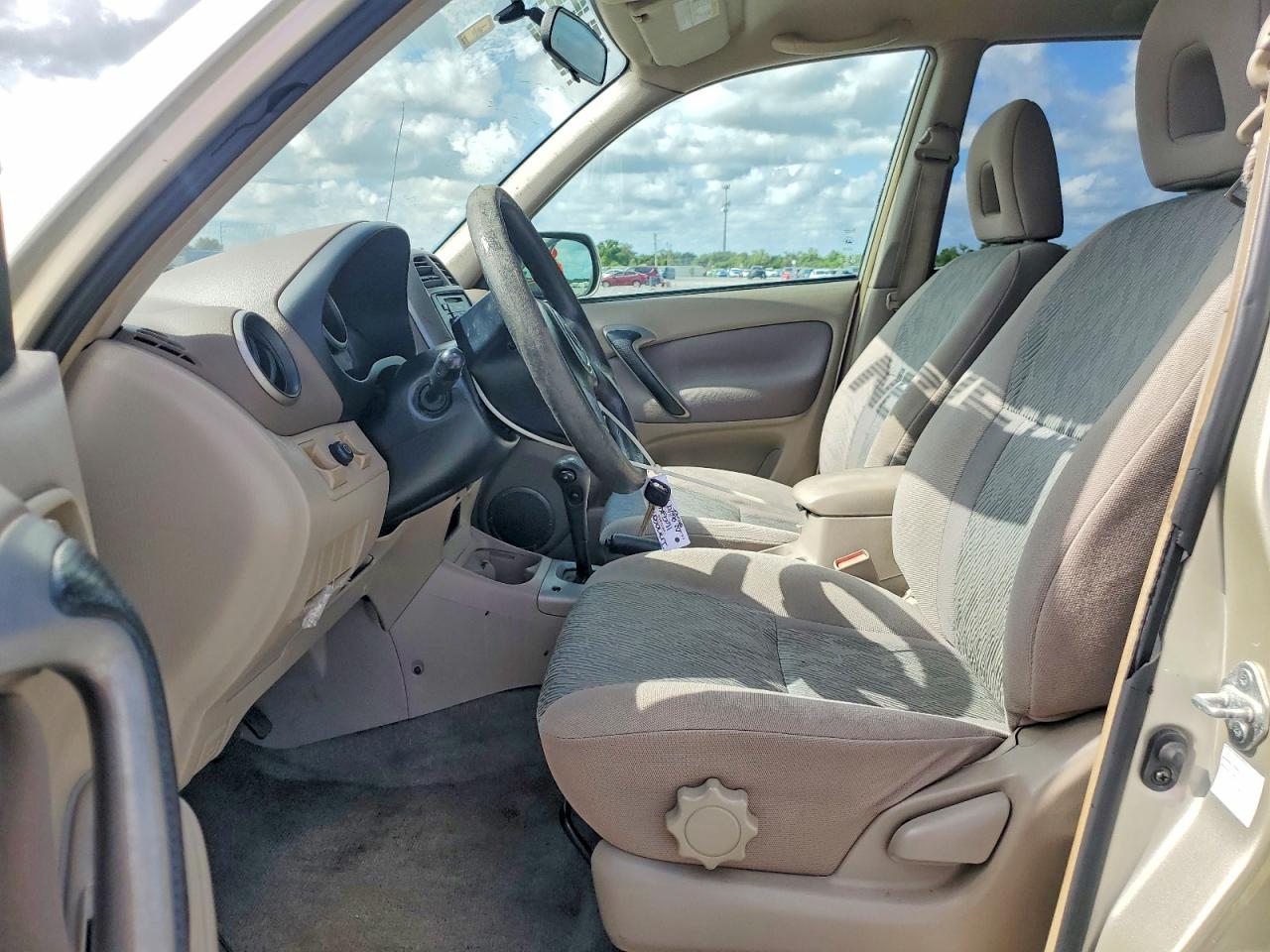 2002 Toyota Rav4 Base Beige vin: JTEGH20V326005249