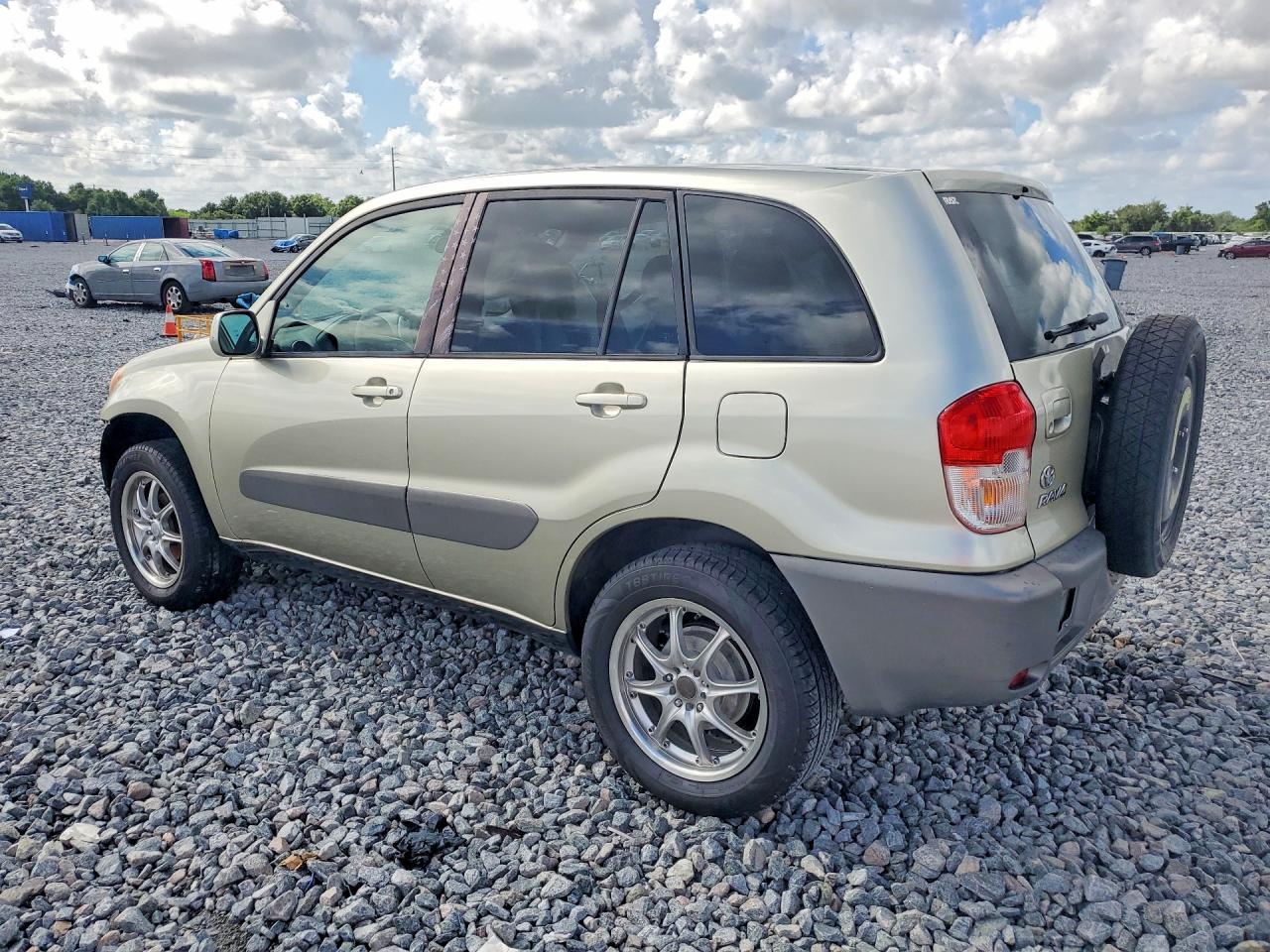 2002 Toyota Rav4 Base Beige vin: JTEGH20V326005249