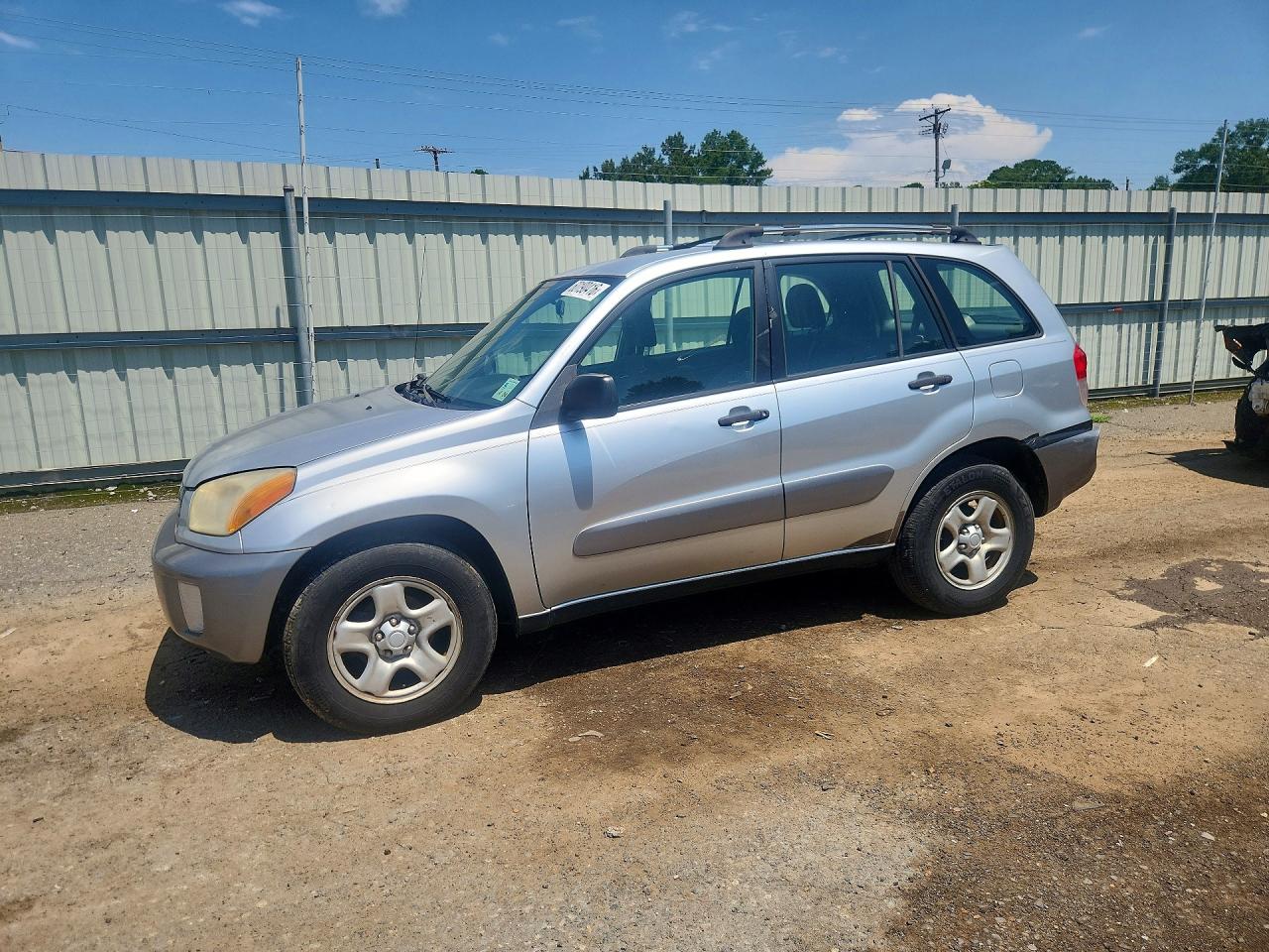 2003 Toyota Rav4 Base Silver vin: JTEGH20V330086161