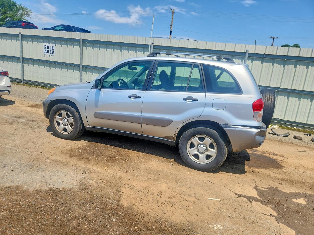 2003 Toyota Rav4 Base Silver vin: JTEGH20V330086161