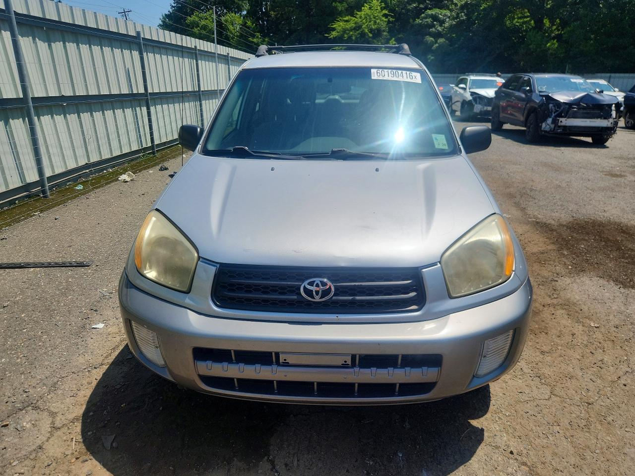 2003 Toyota Rav4 Base Silver vin: JTEGH20V330086161