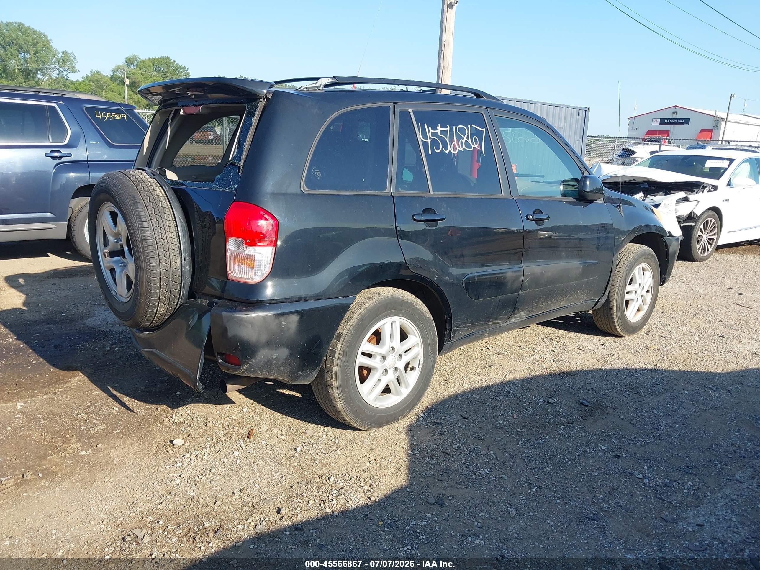 2003 Toyota Rav4   Black vin: JTEGH20V330093997