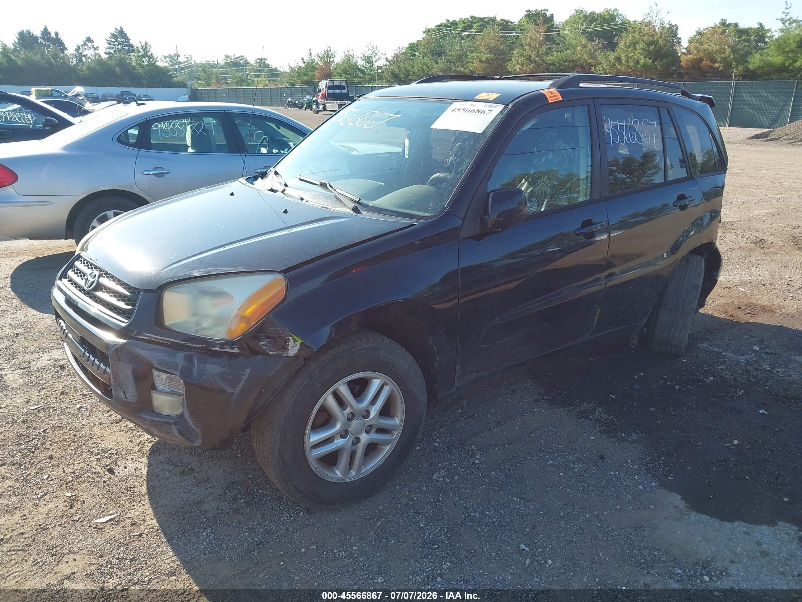 2003 Toyota Rav4   Black vin: JTEGH20V330093997