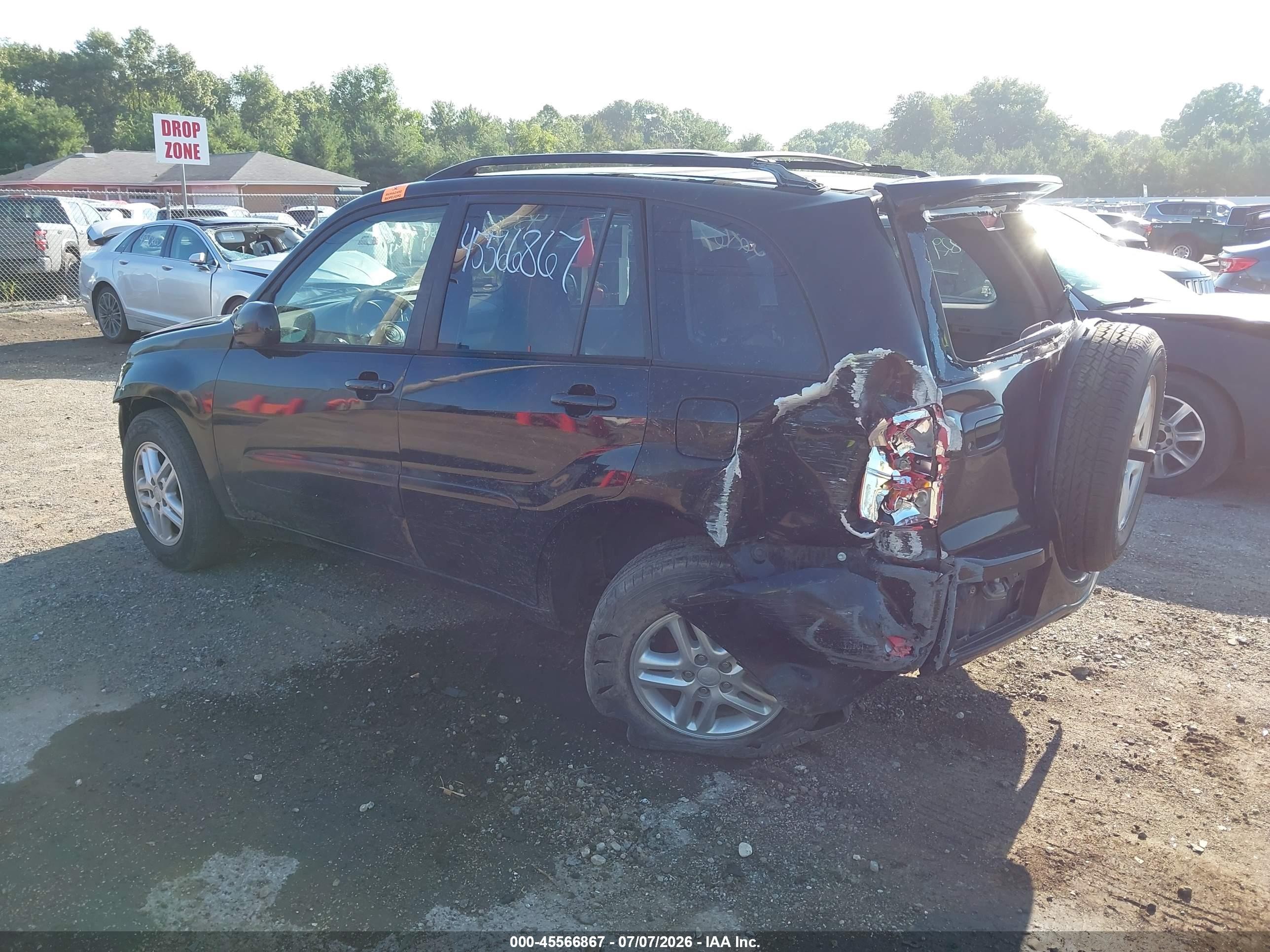 2003 Toyota Rav4   Black vin: JTEGH20V330093997