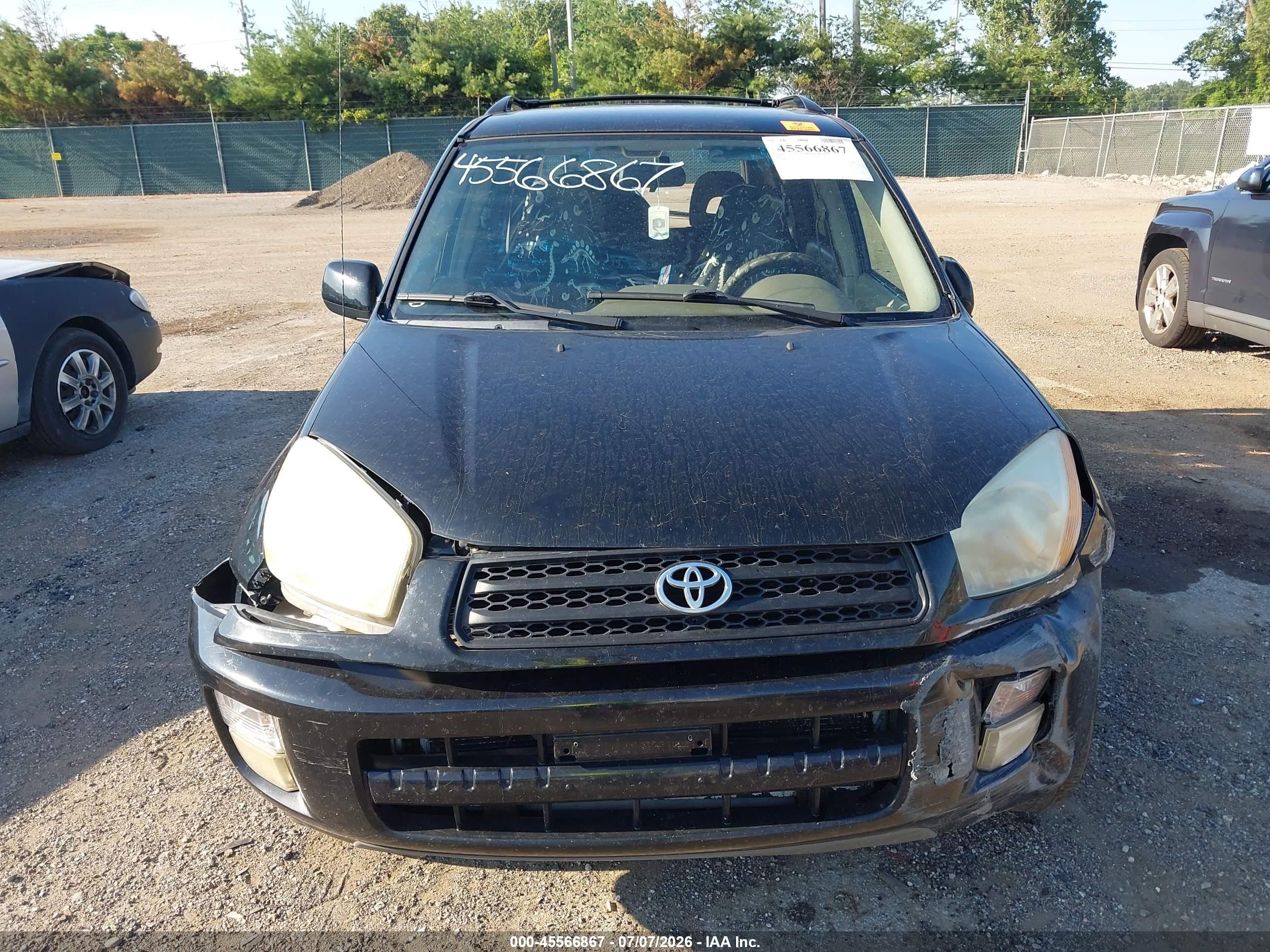2003 Toyota Rav4   Black vin: JTEGH20V330093997