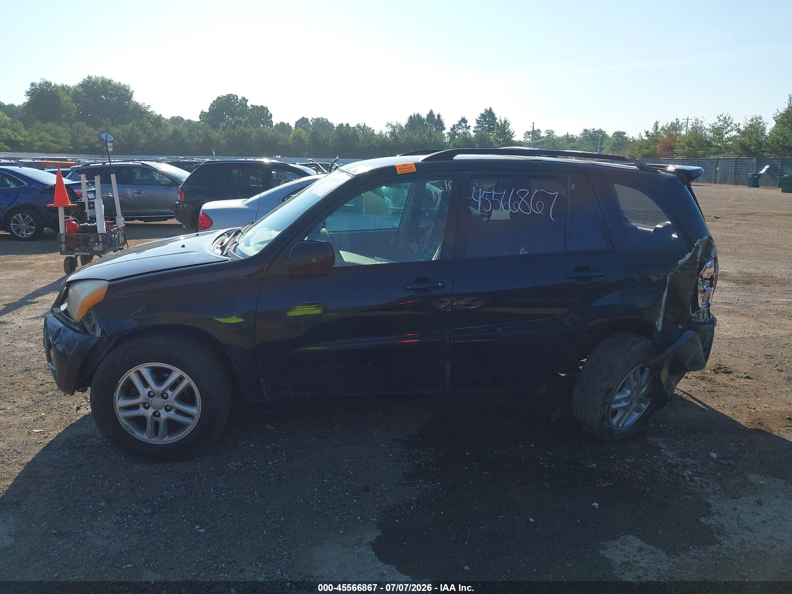 2003 Toyota Rav4   Black vin: JTEGH20V330093997
