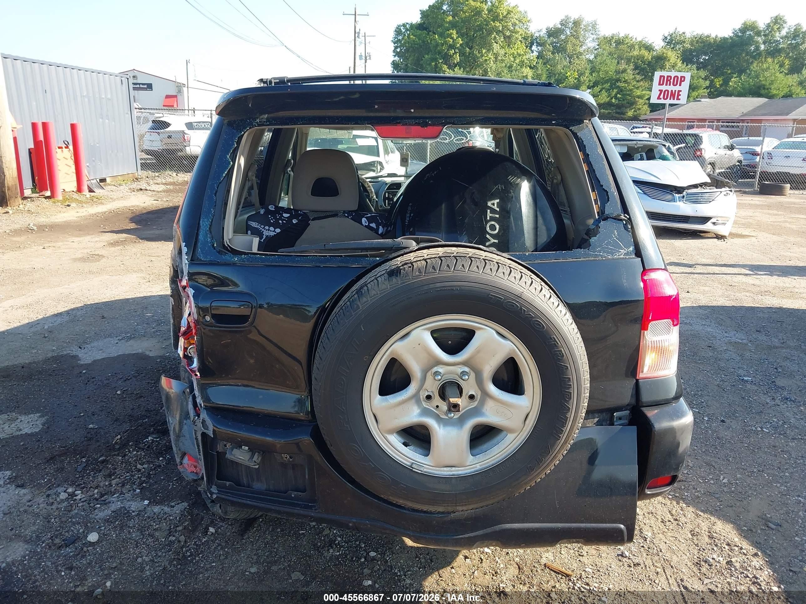 2003 Toyota Rav4   Black vin: JTEGH20V330093997