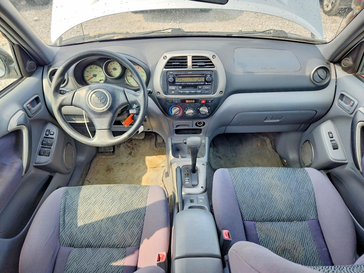 2003 Toyota Rav4 Base Silver vin: JTEGH20V330097080