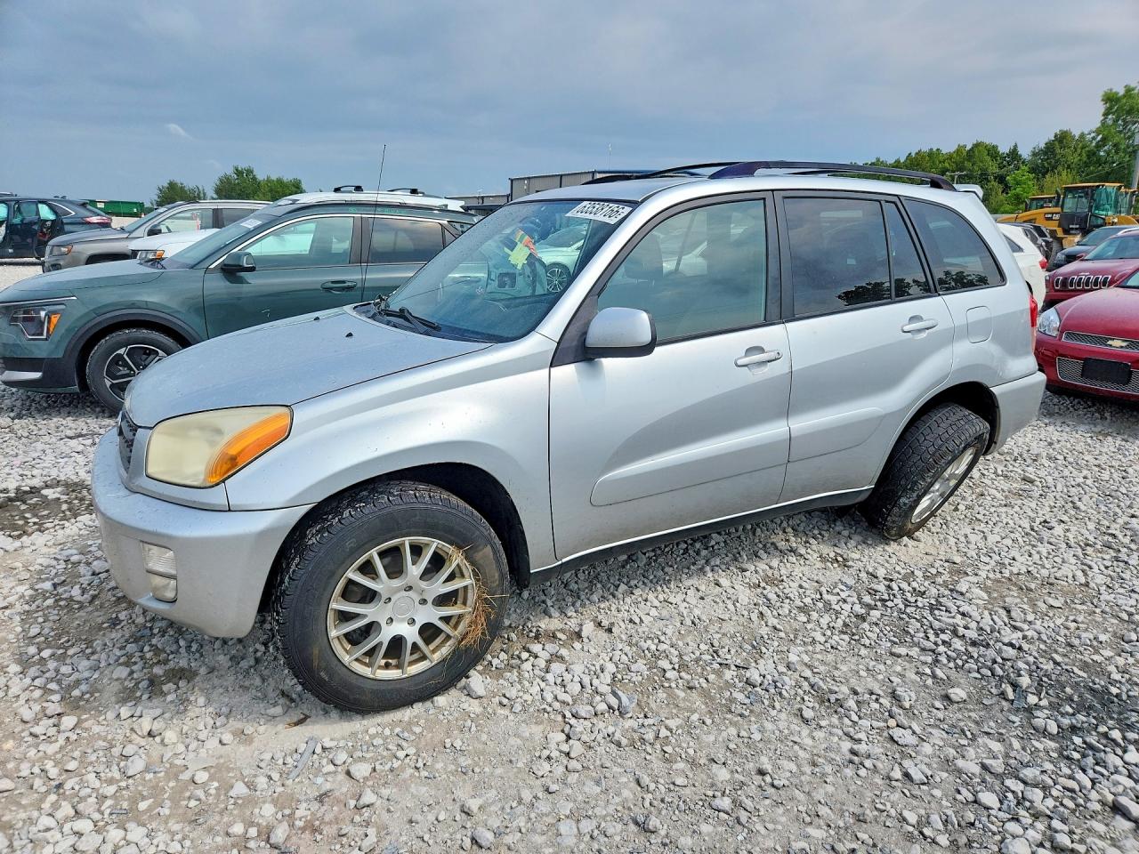 2003 Toyota Rav4 Base Серебряный vin: JTEGH20V330097080