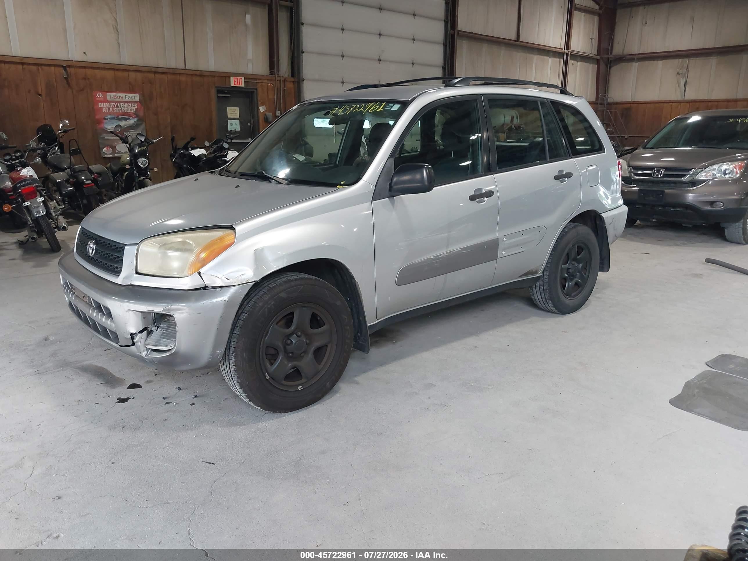 2003 Toyota Rav4   Gray vin: JTEGH20V330097337