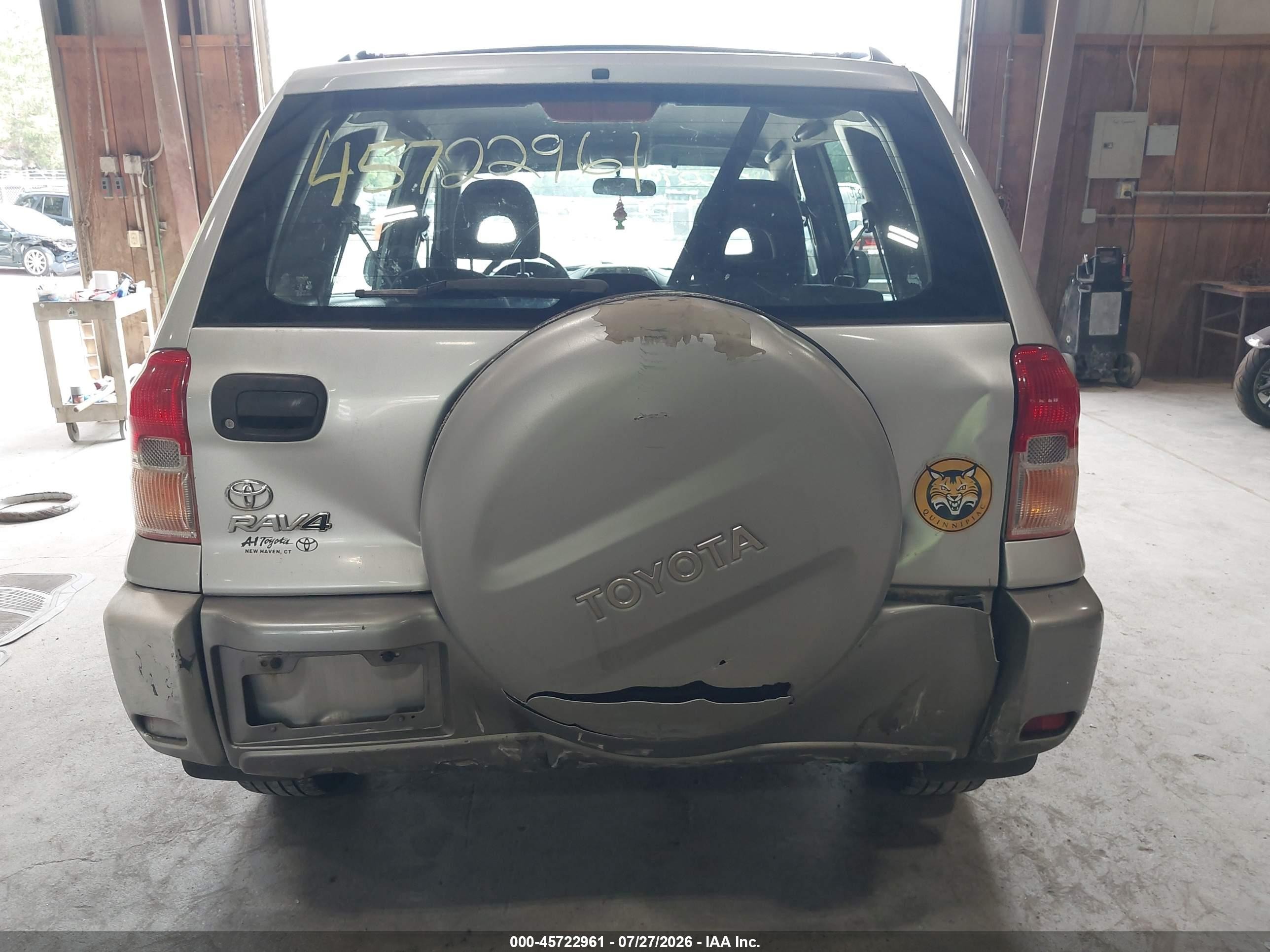 2003 Toyota Rav4   Gray vin: JTEGH20V330097337