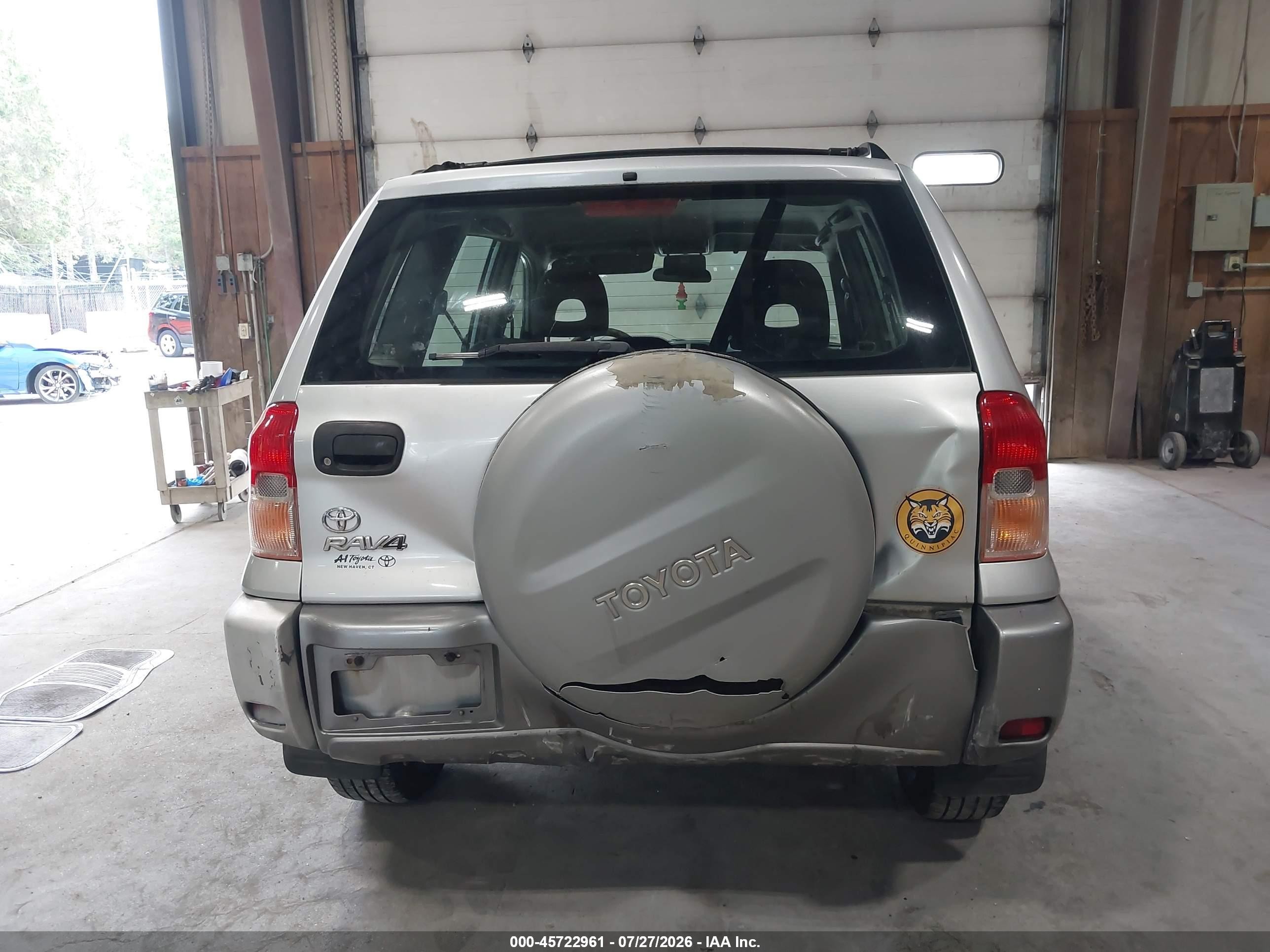 2003 Toyota Rav4   Gray vin: JTEGH20V330097337