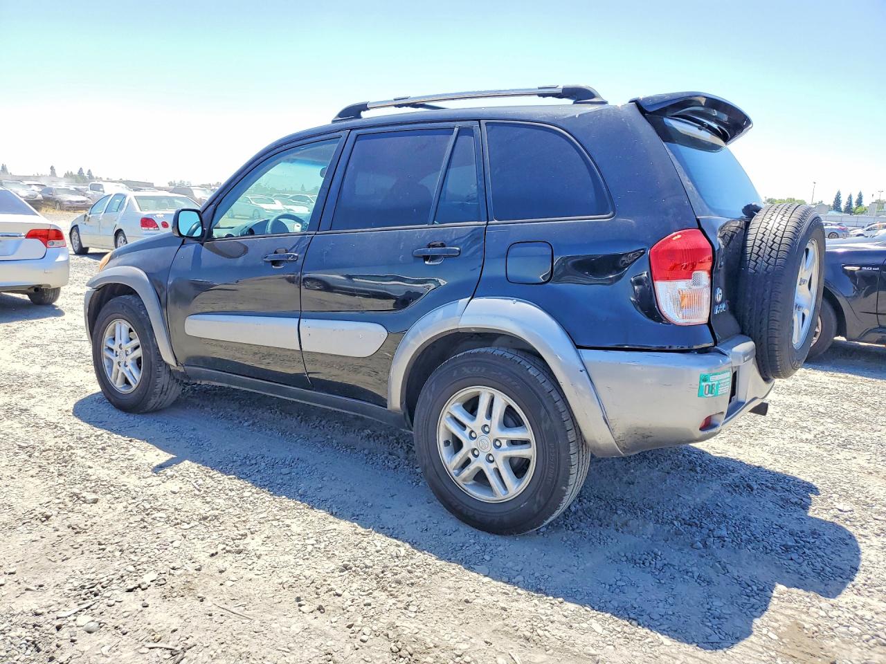 2003 Toyota Rav4 Base Black vin: JTEGH20V330098701